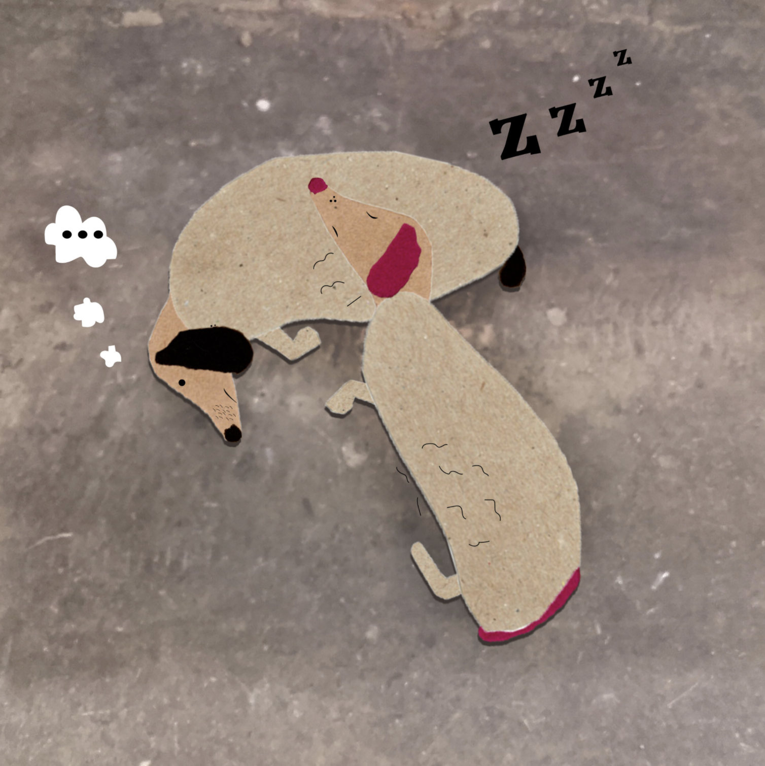 The time went by, their bellies started to rumble
They had to make their escape before they were in trouble