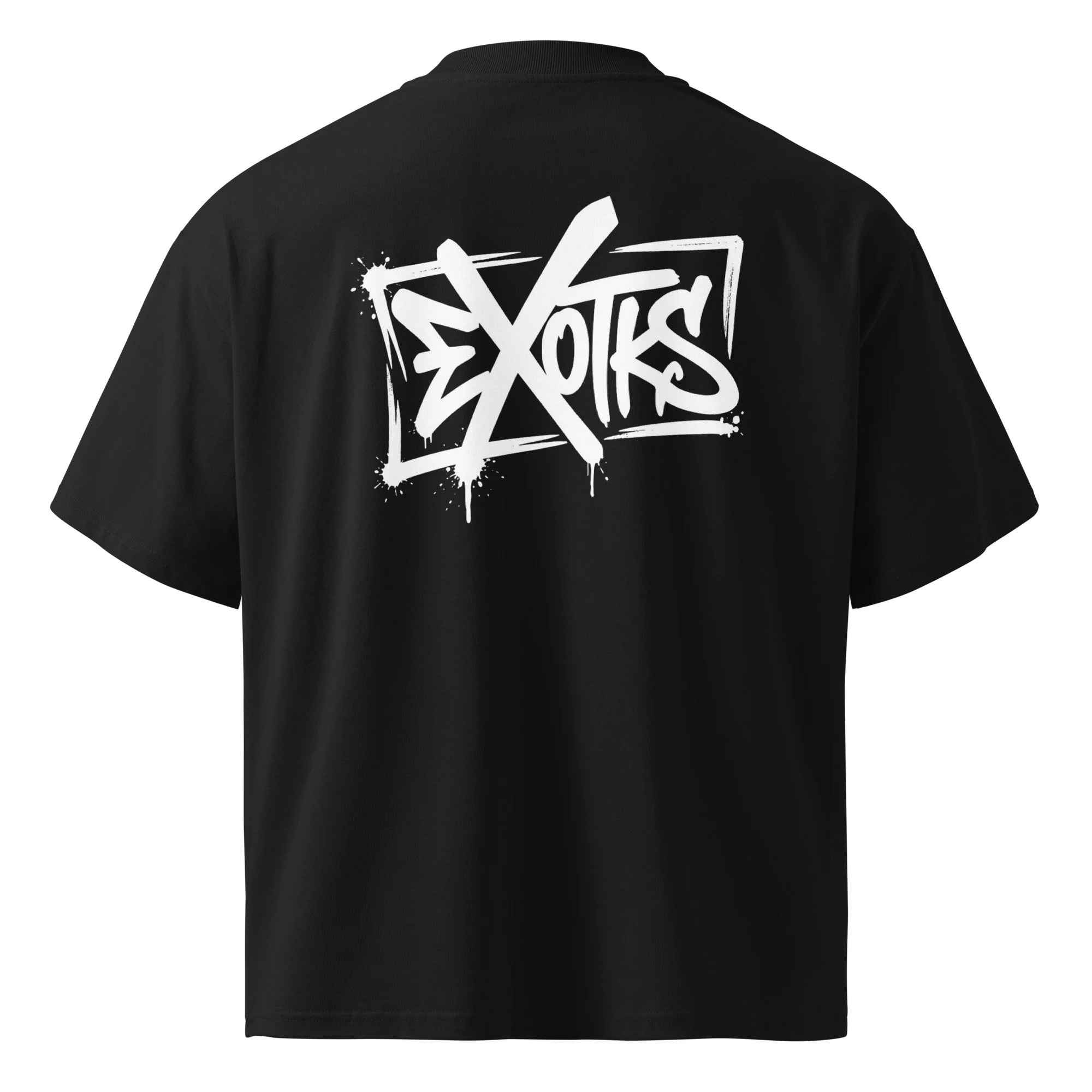 Grafiti Exotks oversized high neck t-shirt