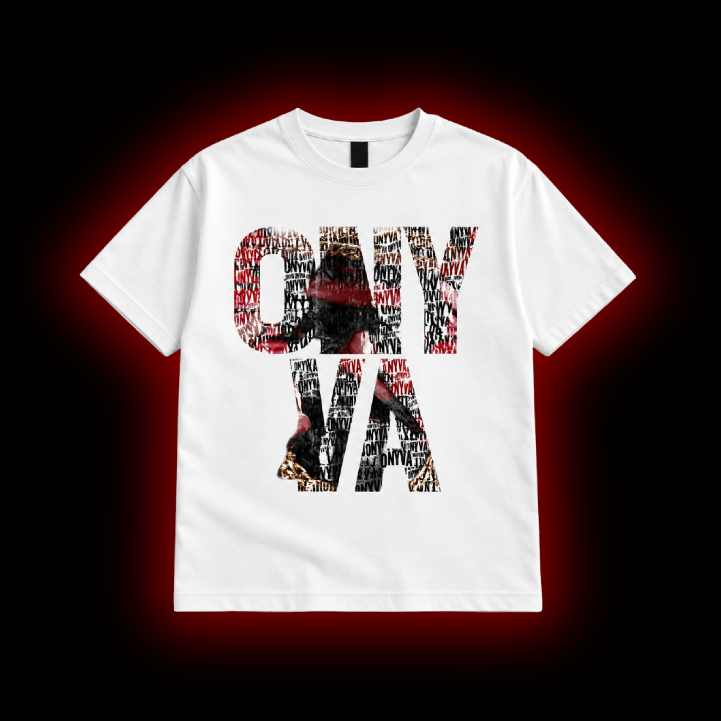 TEE ON Y VA BLANC