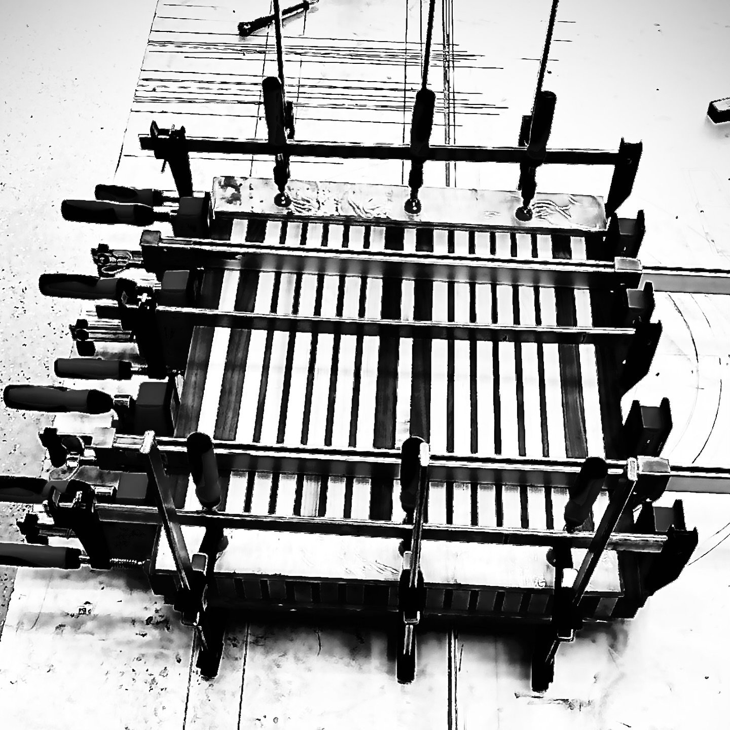 Edge Grain Glue up complete.
