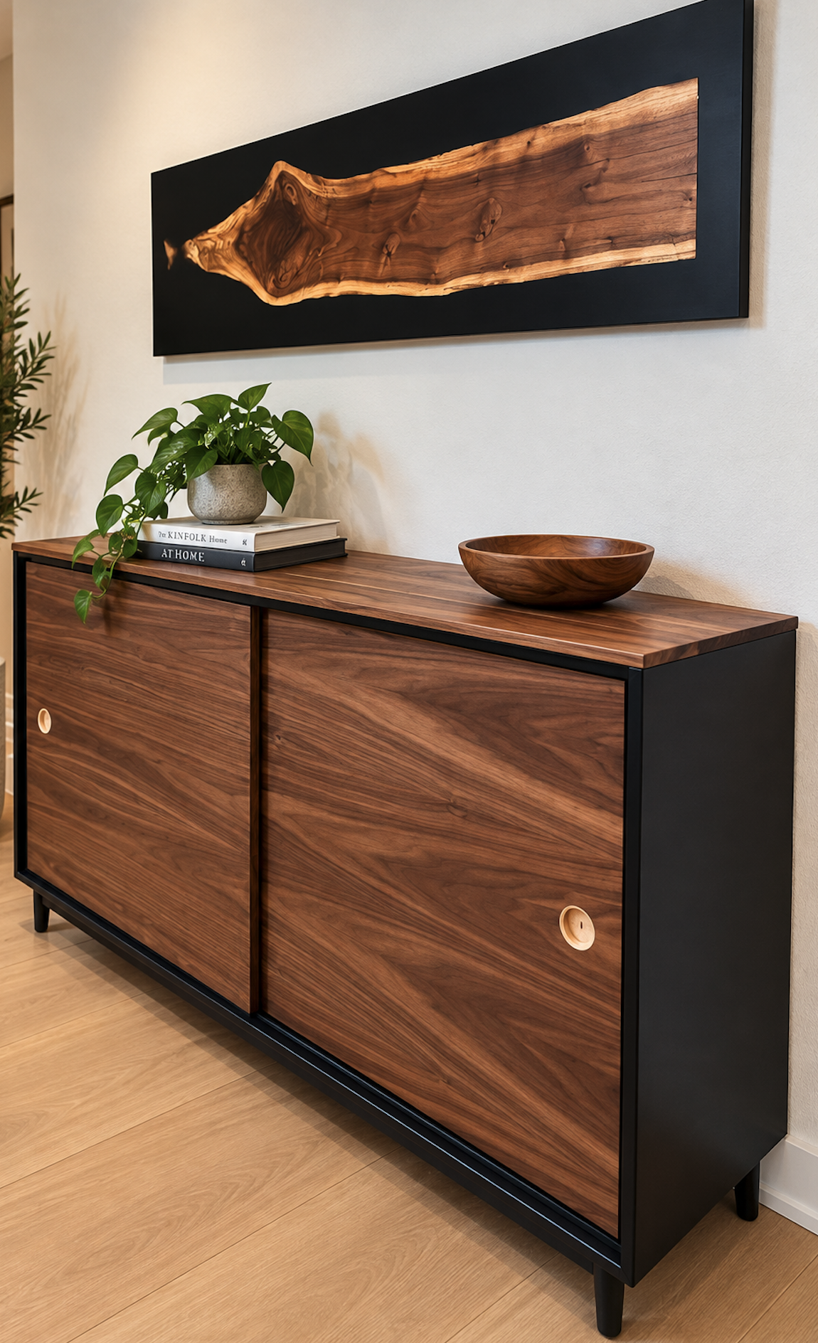 Walnut Dining Room Sideboard