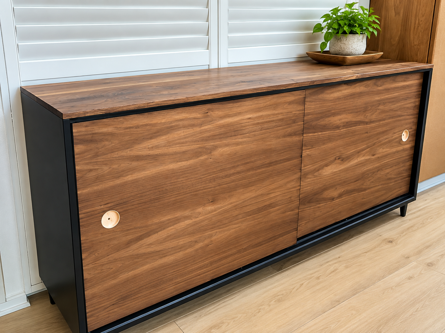 Walnut Dining Room Sideboard