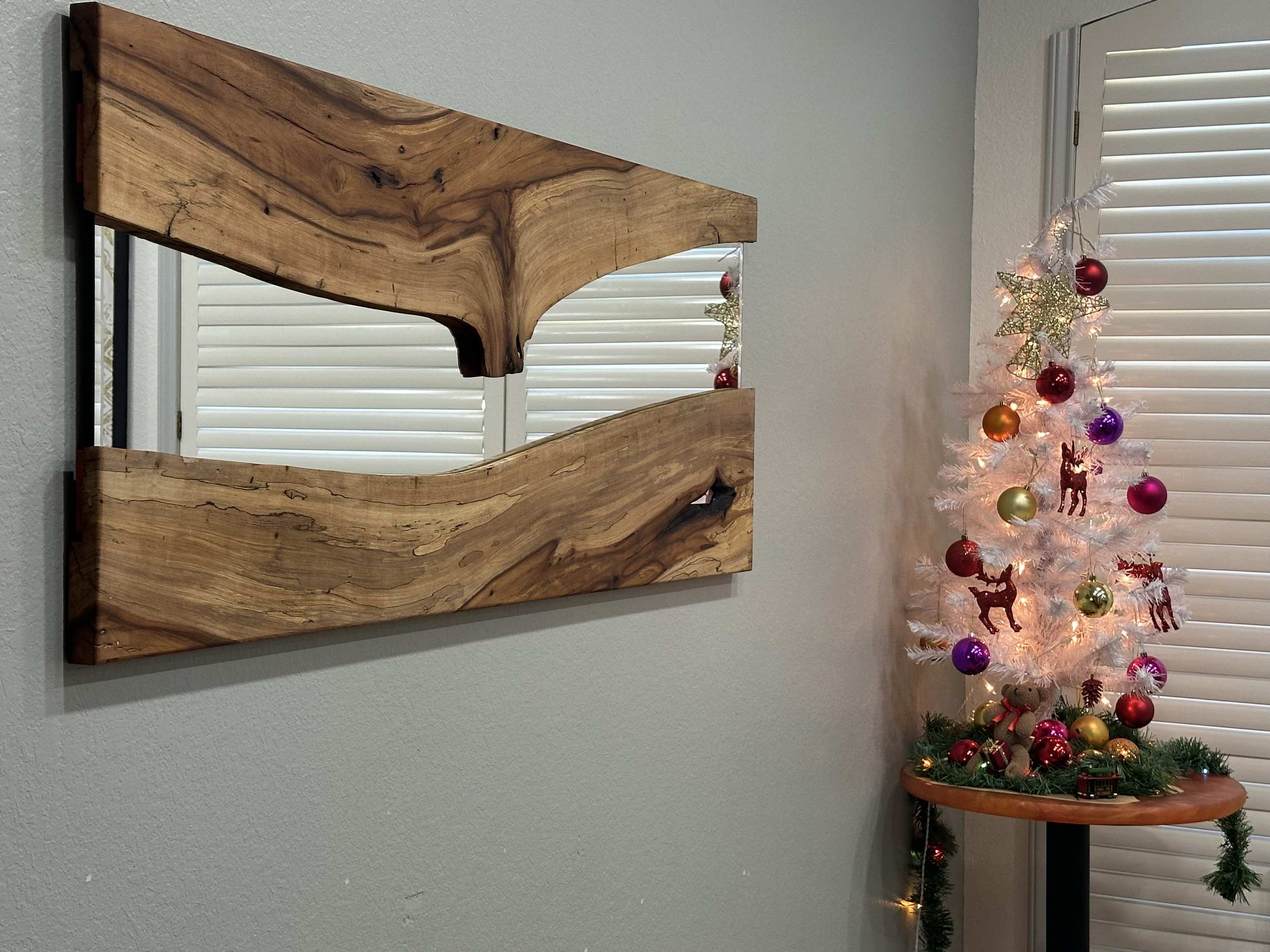 Rustic Live Edge Mirror - DIY