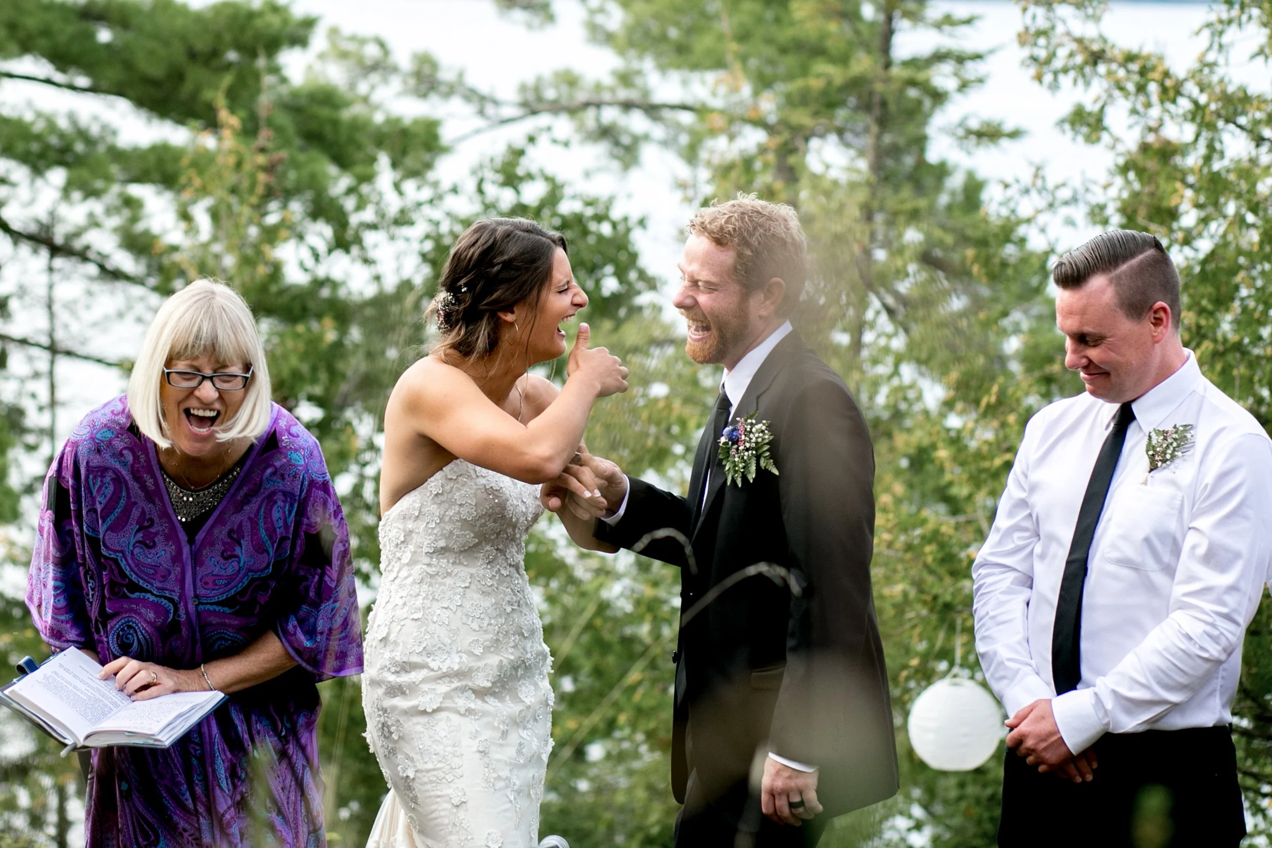 Wedding at Westhawk Lake MB