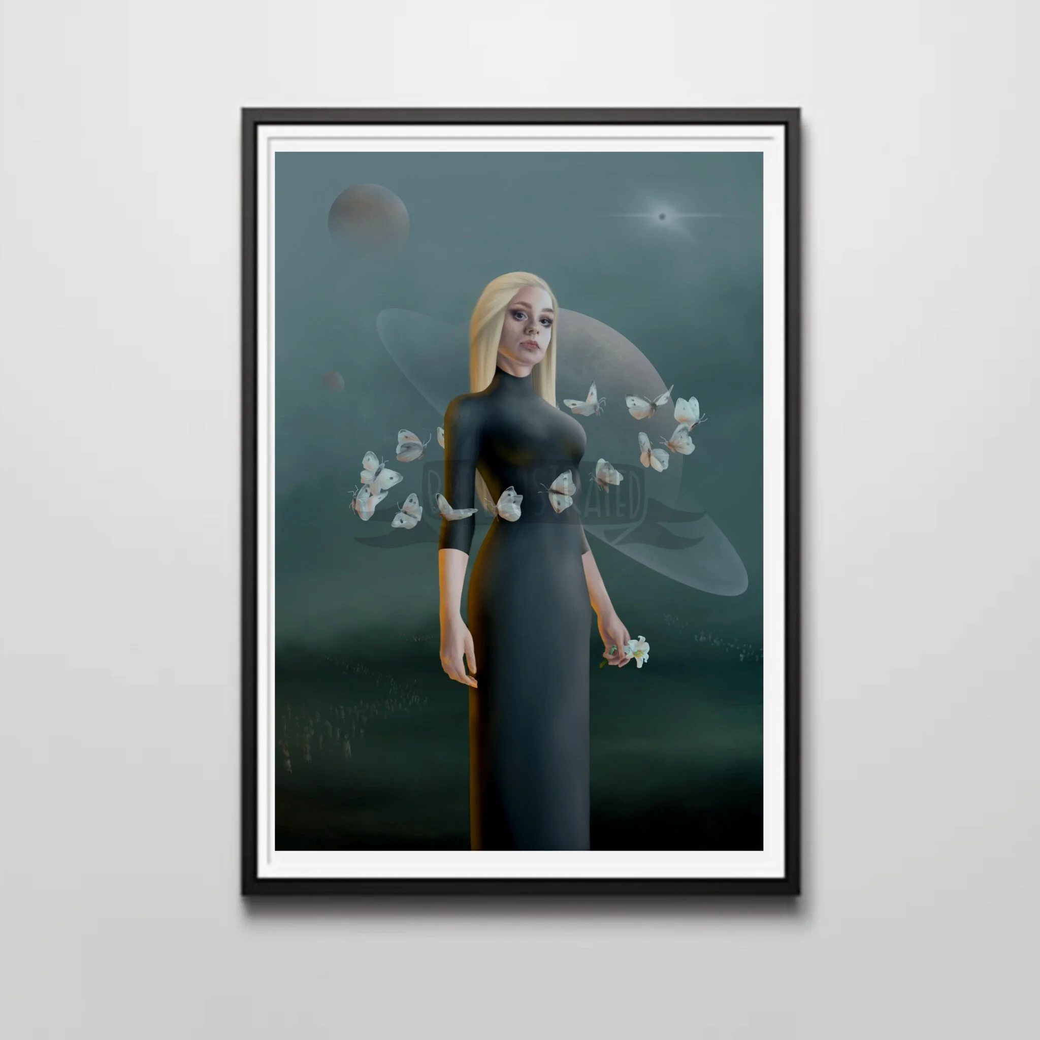 'Purgatory' - digital illustration print