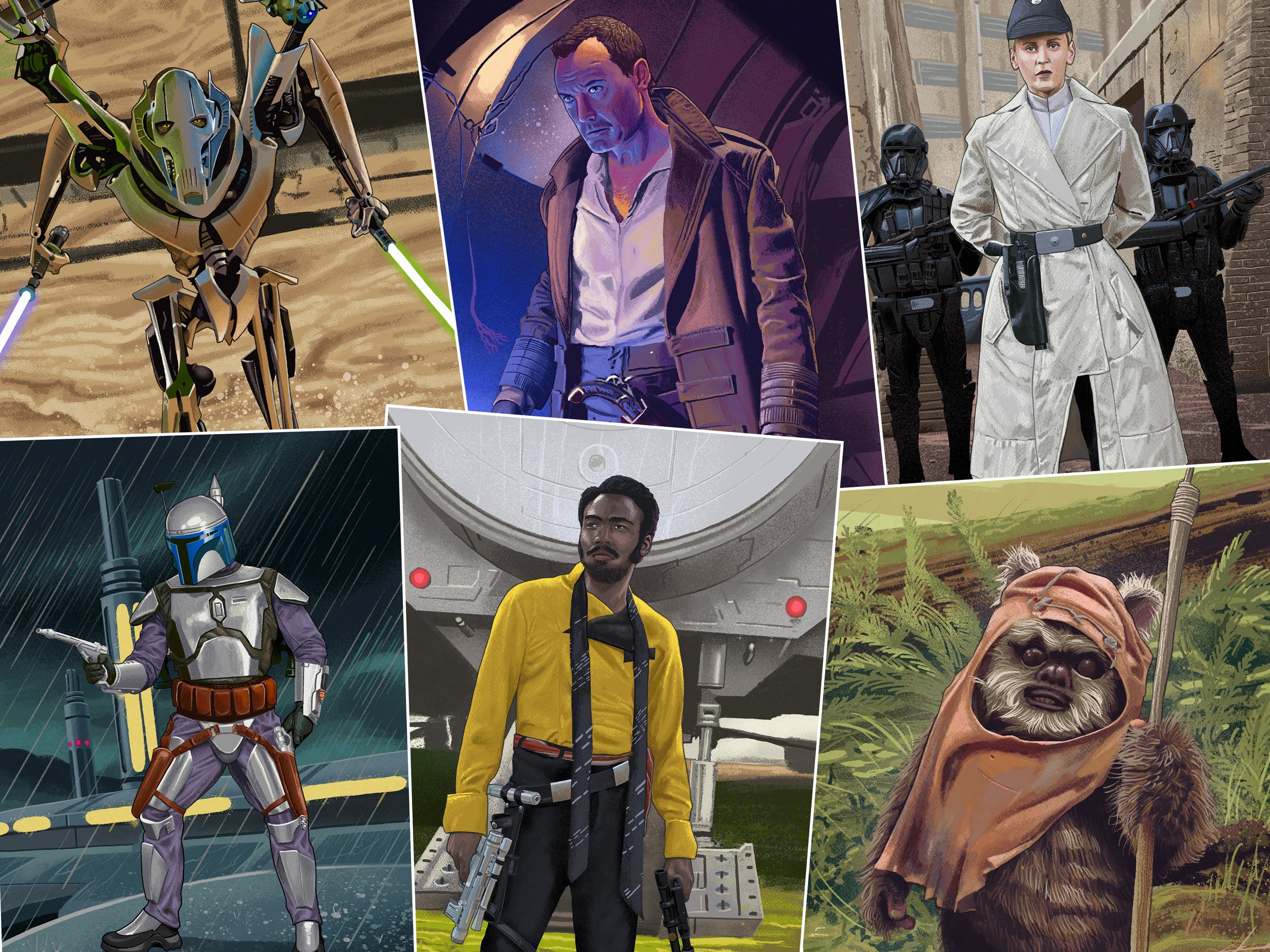 Star Wars Galaxy Chrome Anthology Series