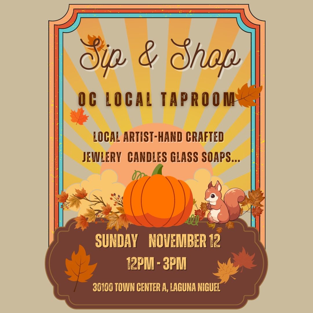 Sip & Shop Pop-Up - Nov. 12