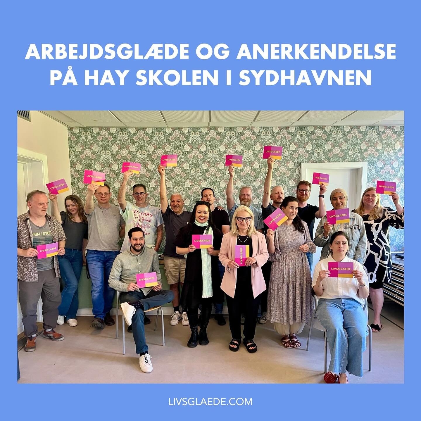 DE TAGER ANSVAR FOR KOLLEGASKAB OG TRIVSEL P&Aring; HAY SKOLEN

Ja, de holder LIVSGL&AElig;DE-kort op &ndash; men det er ikke bare for et syns skyld. Vi er nemlig midt i et st&aelig;rkt forl&oslash;b, hvor vi sammen med en gruppe sk&oslash;nne l&aeli
