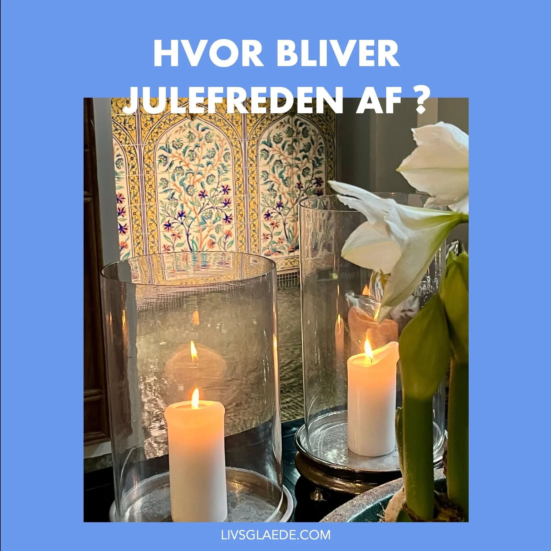 JULEN N&AElig;RMER SIG- MEN HVOR BLIVER JULEFREDEN AF?

20.december. Kalenderen er fyldt, indbakken bugner, og to-do-listen f&oslash;les l&aelig;ngere end &oslash;nskelisten 
De sidste arbejdsopgaver skal afsluttes.
De sidste Julegaver skal k&oslash;