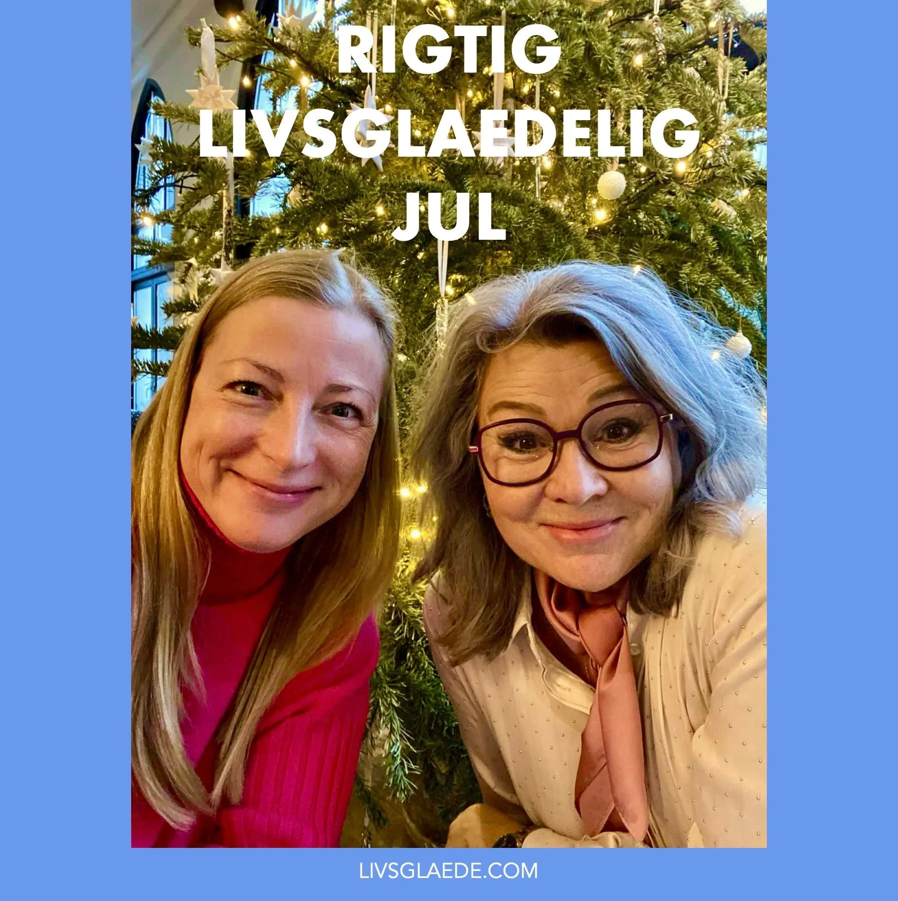 Om vi n&aring;ede det hele inden jul &mdash; eller ej 😄 &mdash; s&aring; blev det jo jul alligevel.

I dag, juleaftensdag, vil vi fra LIVSGLAEDE &oslash;nske jer alle en helt vidunderlig, s&aelig;rlig, fredfyldt og k&aelig;rlig jul 🎄
M&aring; den v