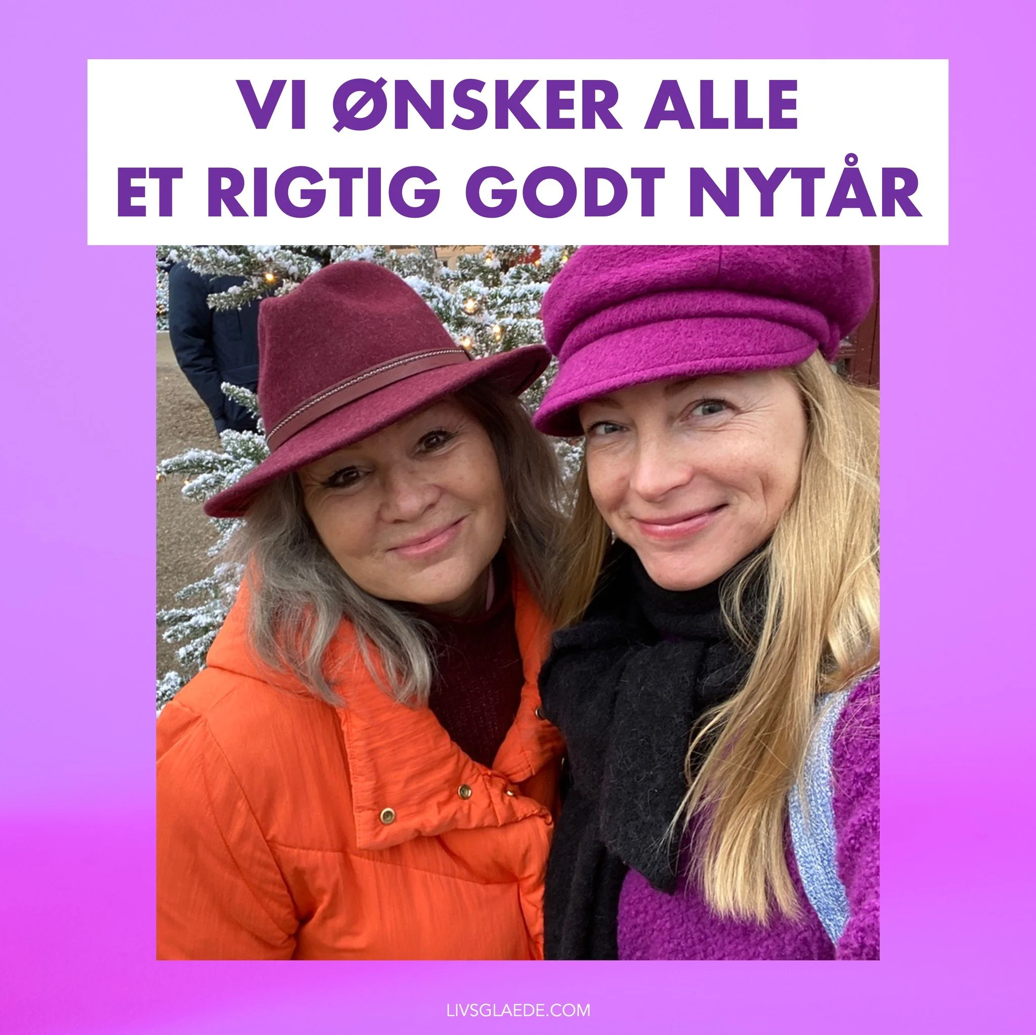 Fra os i LIVSGLAEDE vil vi &oslash;nske jer alle et rigtig godt nyt&aring;r 🥳🎉

Og sige tusind, tusind tak for i &aring;r.

- Tusind tak til alle vores fantastiske kunder, som vi har samarbejdet med.
- Tusind tak til alle jer som har hjulpet med vo