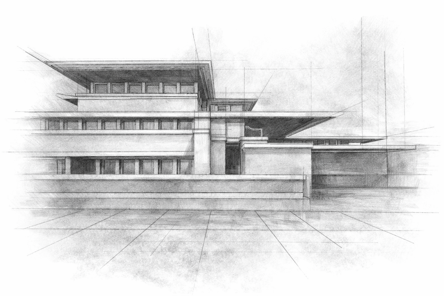 Frederick C Robie House, Chicago, IL