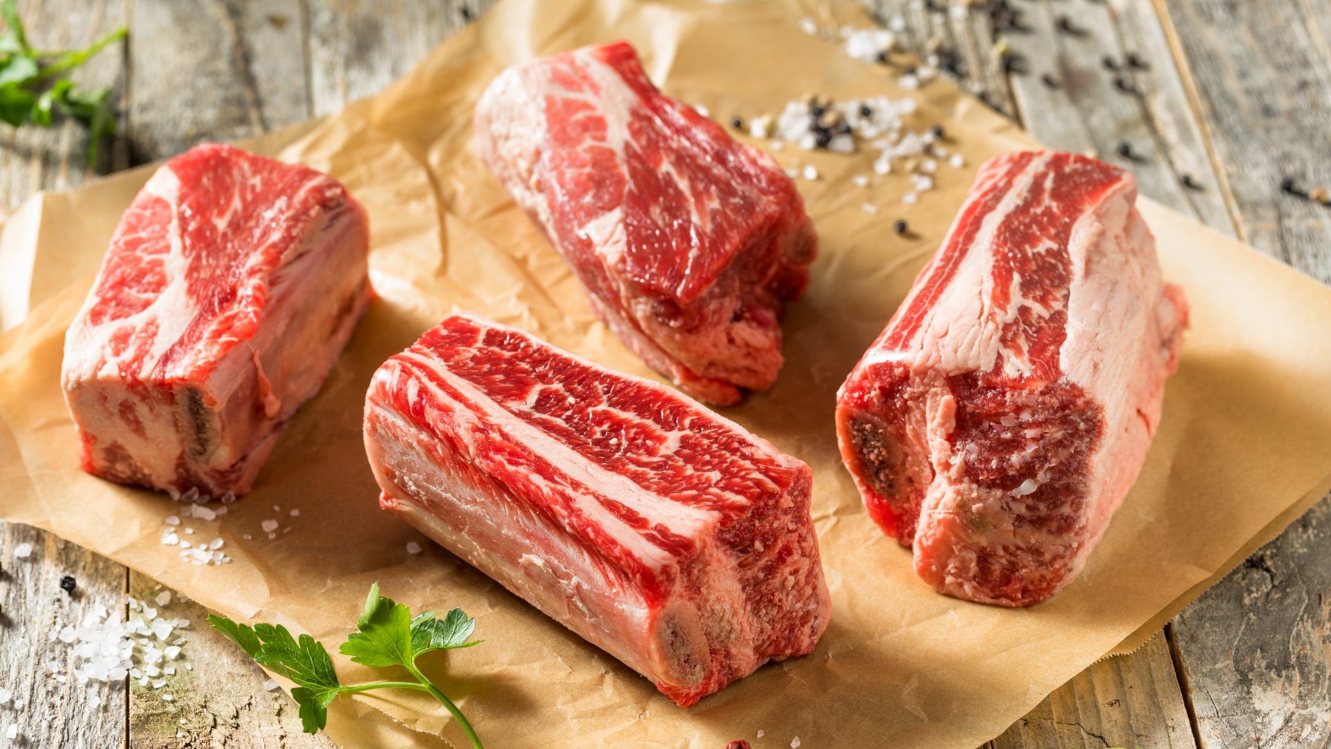 Welsh Black Beef Short Rib (pack of 4)