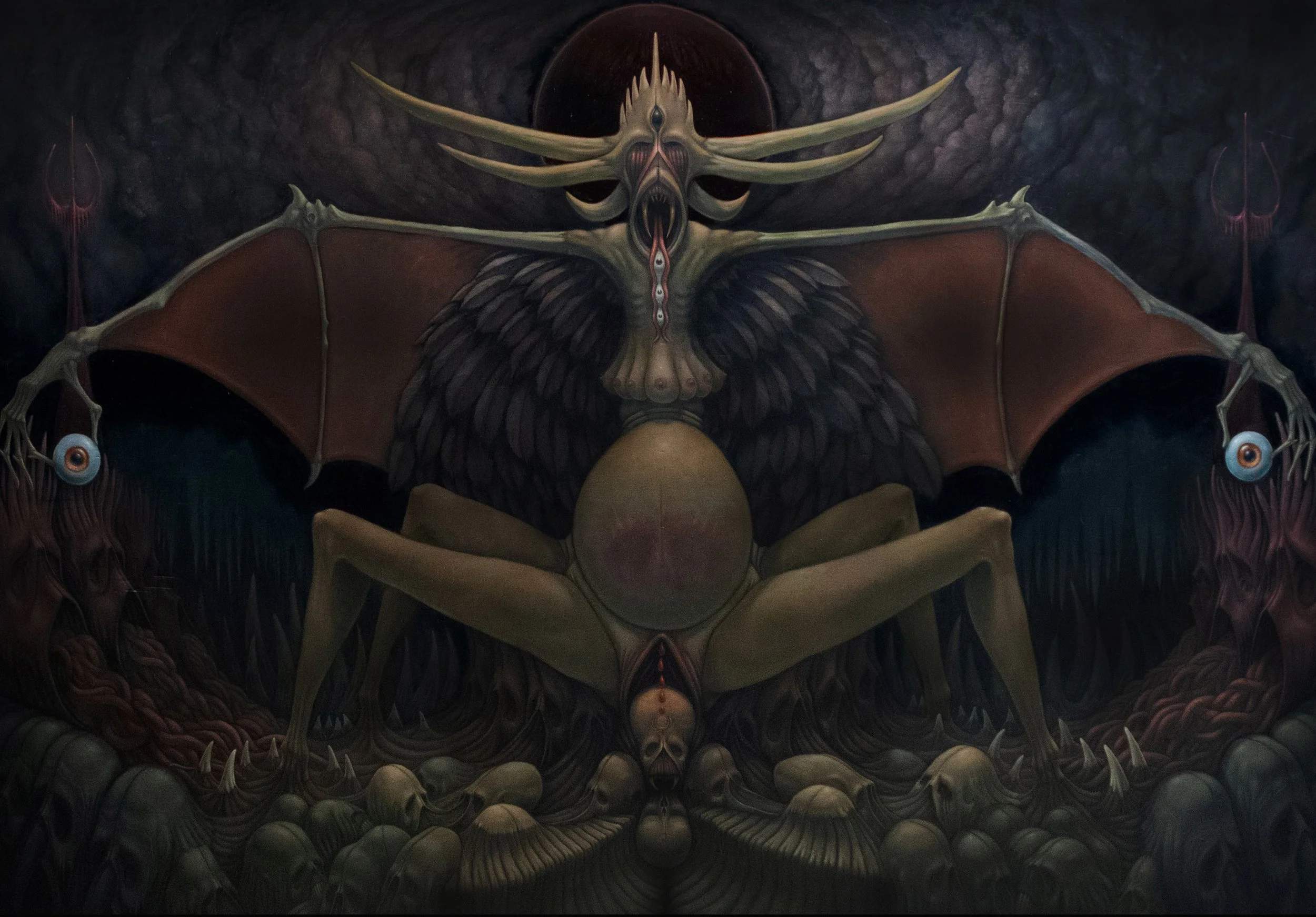 The Wrath of Gaia
Oil on Board
5' x 4'
2025