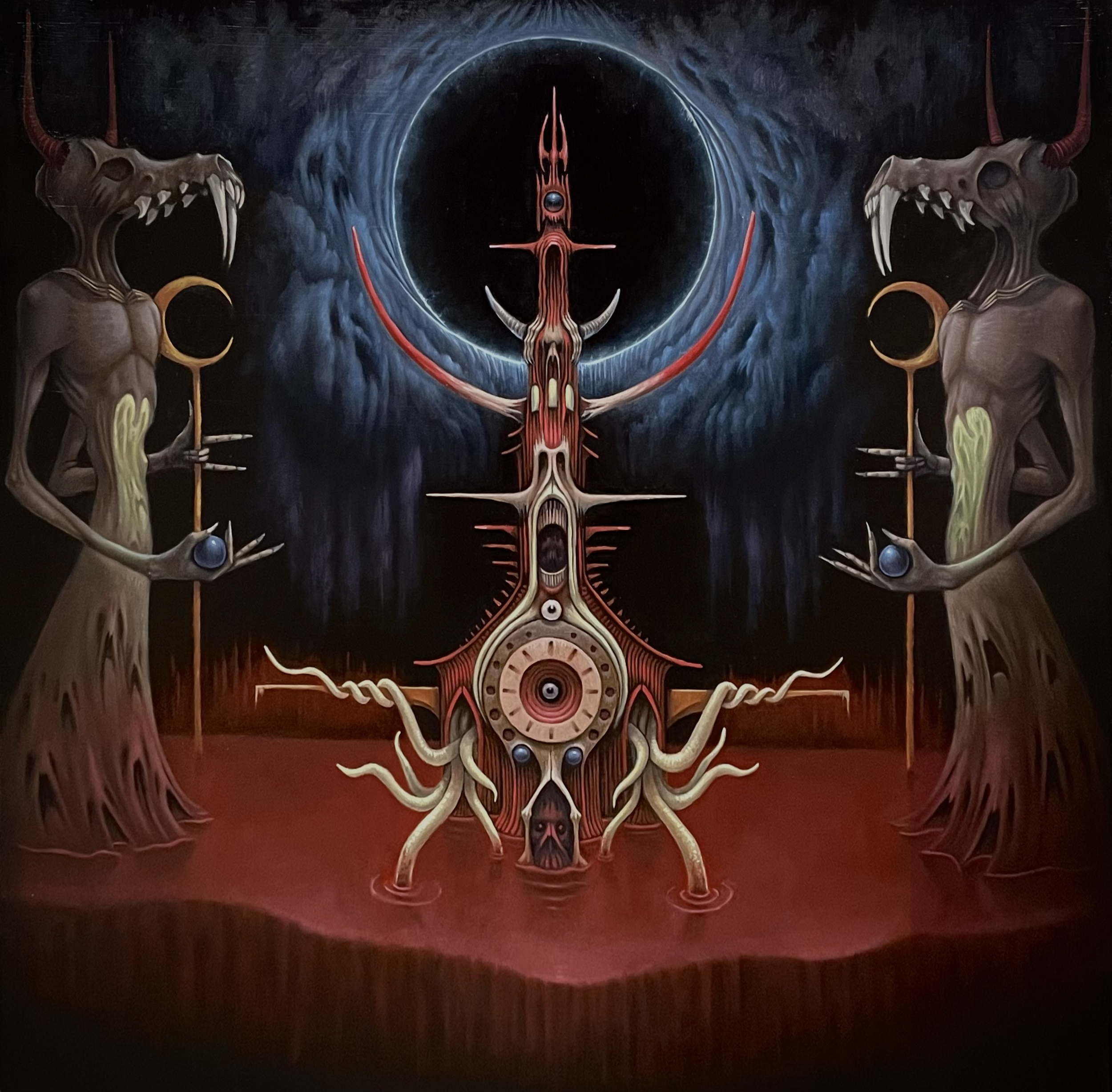 Paratomb Album Cover Art
Oil on Board
2' x 2'
2025