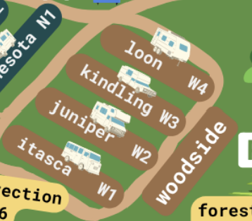 Woodside RV sites on map.png