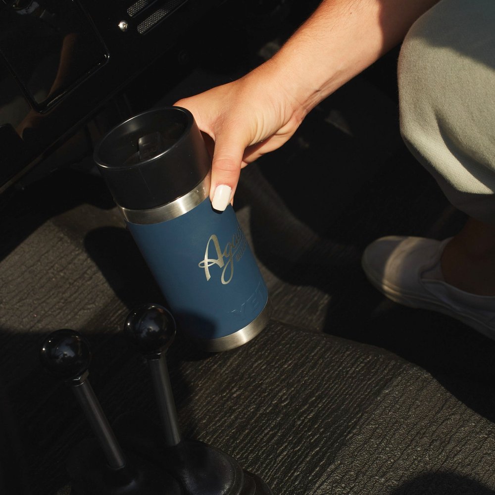 Agaso Yeti Thermos Navy Classic — Agaso Outdoor, Early Ford Bronco  Restoration, California