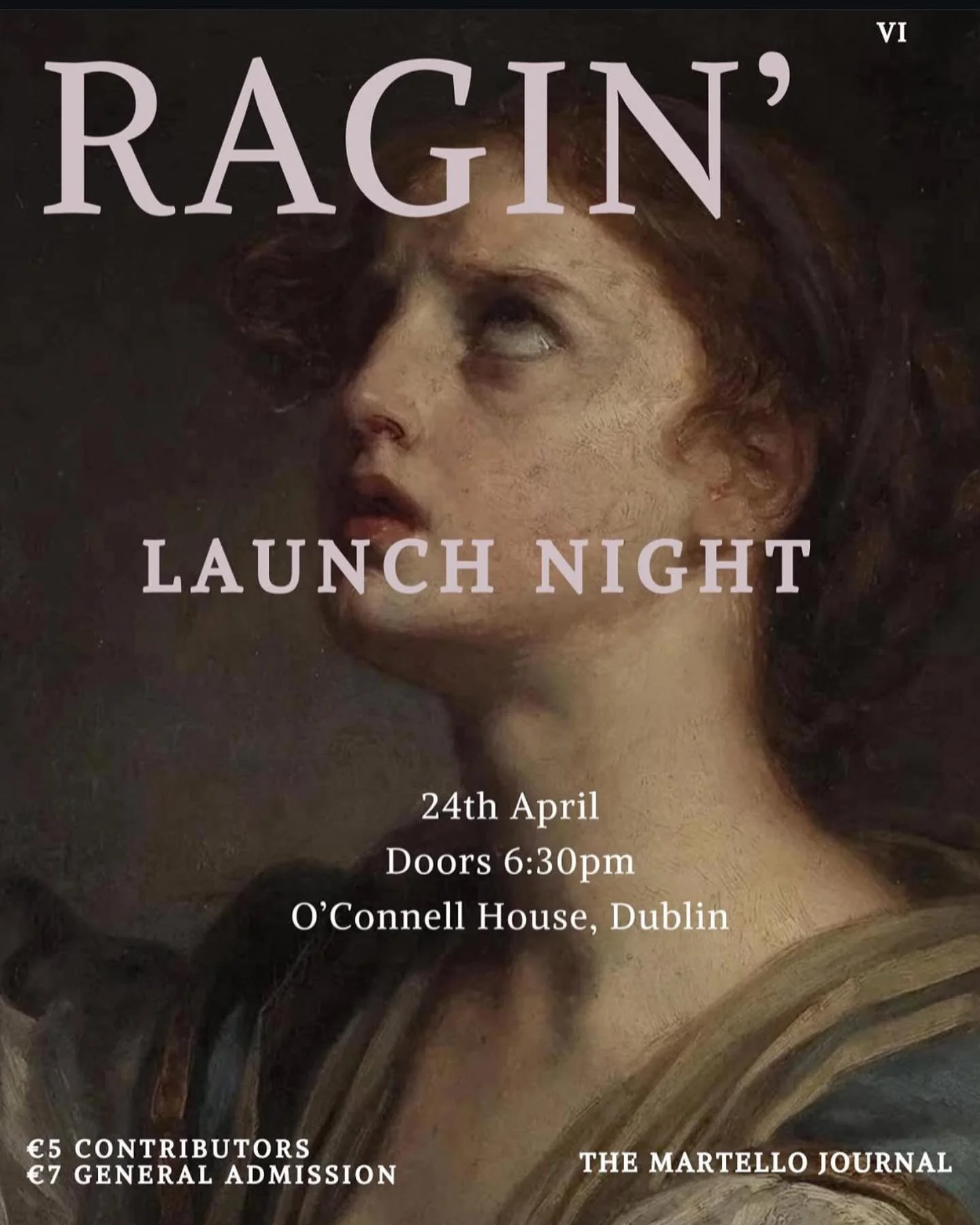 LESS THAN A WEEK! 

Only a few days until the launch of our newest edition, RAGIN&rsquo;. We are so proud of this furious collection and we can&rsquo;t wait to share it with you! 

Le gr&aacute;, 
&Uacute;na agus Jack