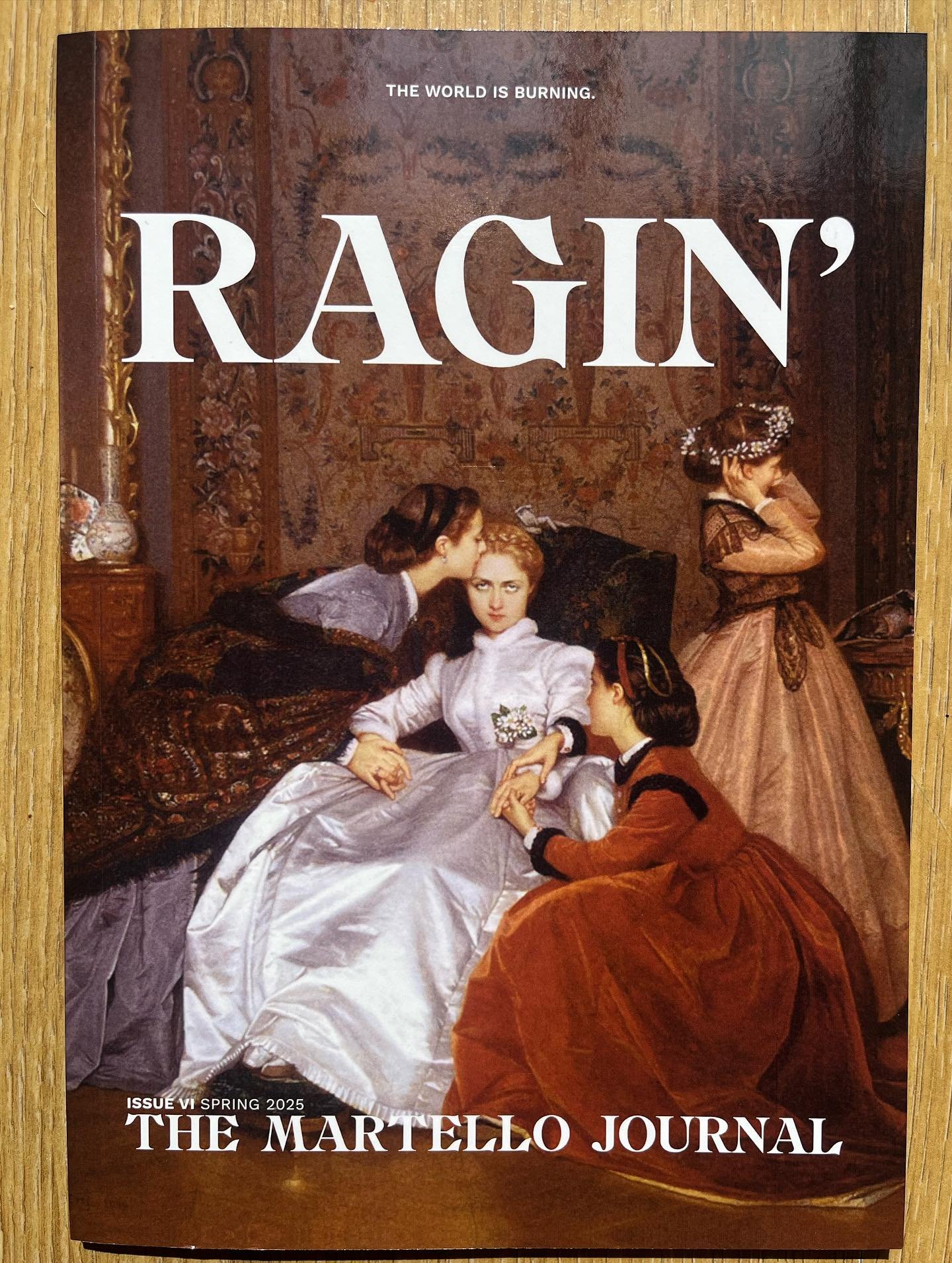 RAGIN&rsquo; is now available to read on our website, and for purchase from our incredible partners at The Winding Stairs ! 

We are so excited to share this sixth edition with you. 

Le gr&aacute;, 
&Uacute;na agus Jack