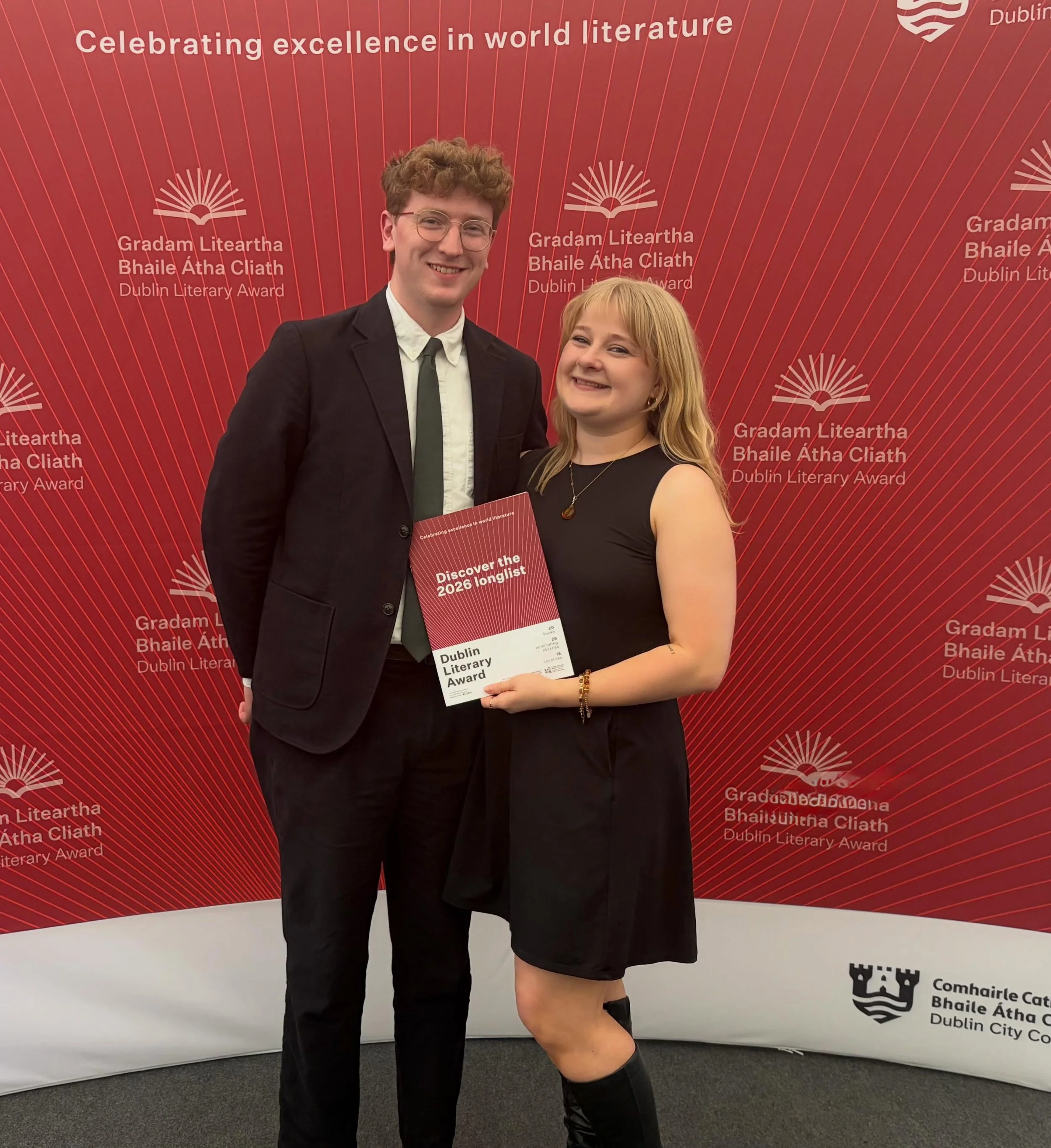 Dublin literature award!
Jack and I were delighted to attend the Dublin literature awards this morning, always such a lovely event 
#ilfd #internationalliteraturefestivaldublin