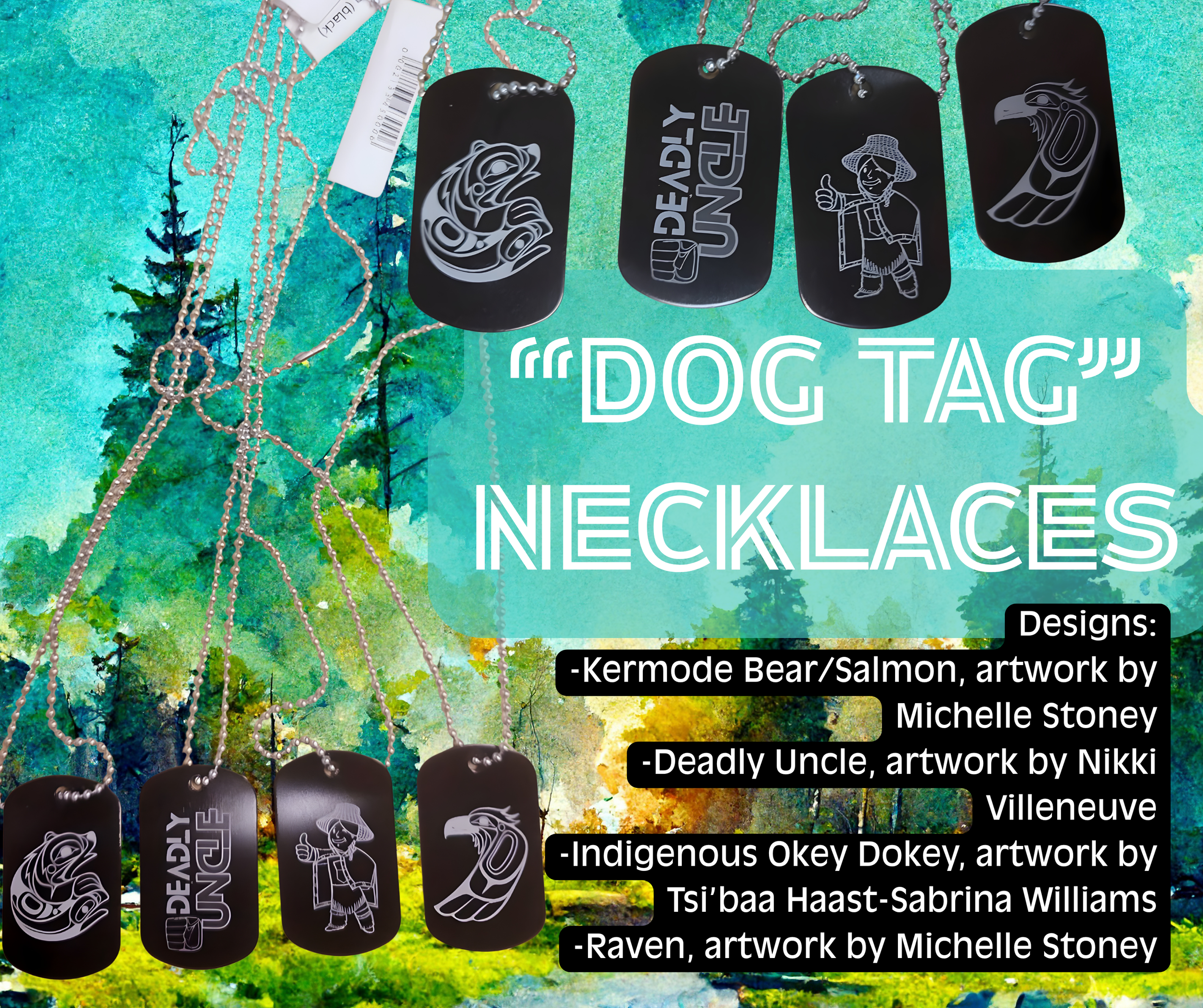 "Dog Tag" Necklaces