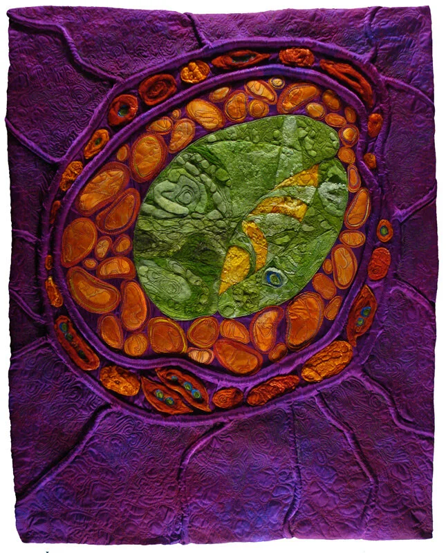 Seed Dreaming IV  (31.5"w x 40"h) SOLD