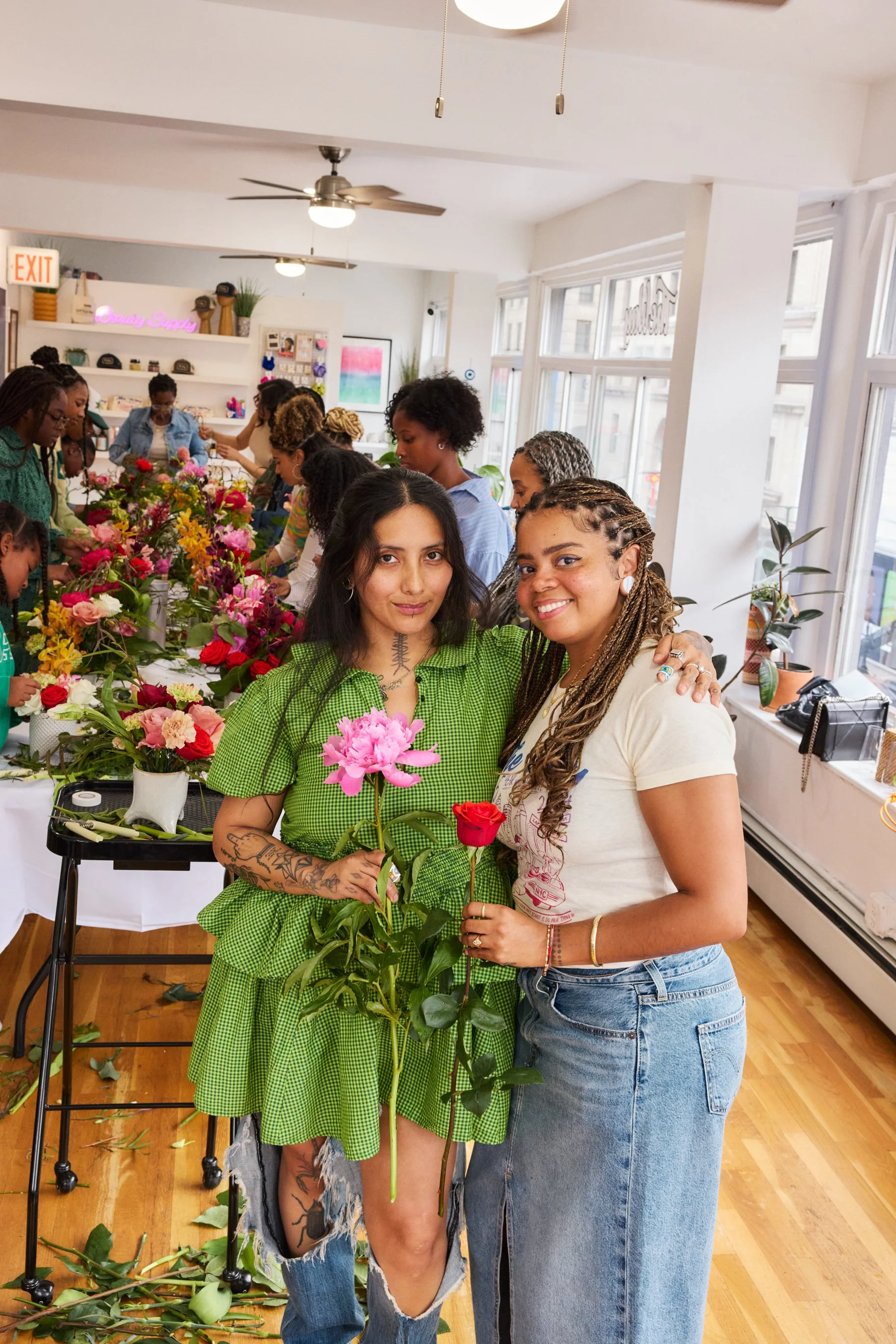 The-way-salon-nyc-flower-party-illeisha-lussiano