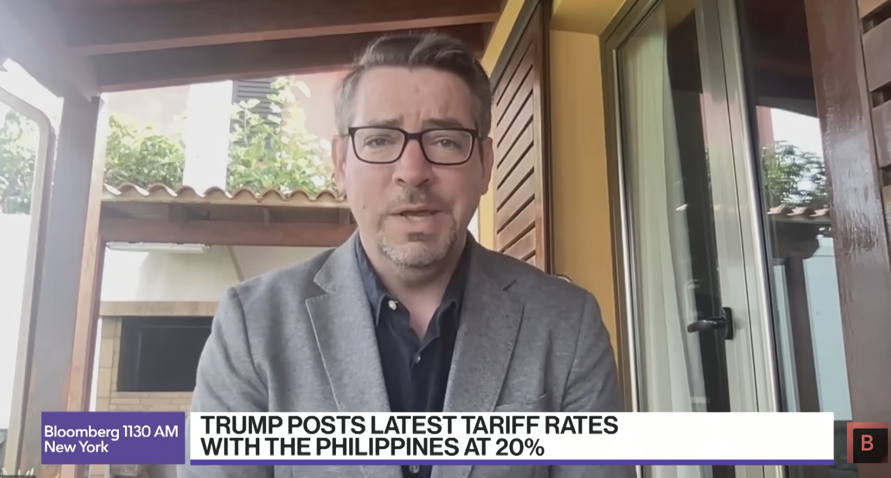 VIDEO - Business Leaders Will See Trump Trade Letters as 'Folly': Brett Bruen joins Bloomberg Radio