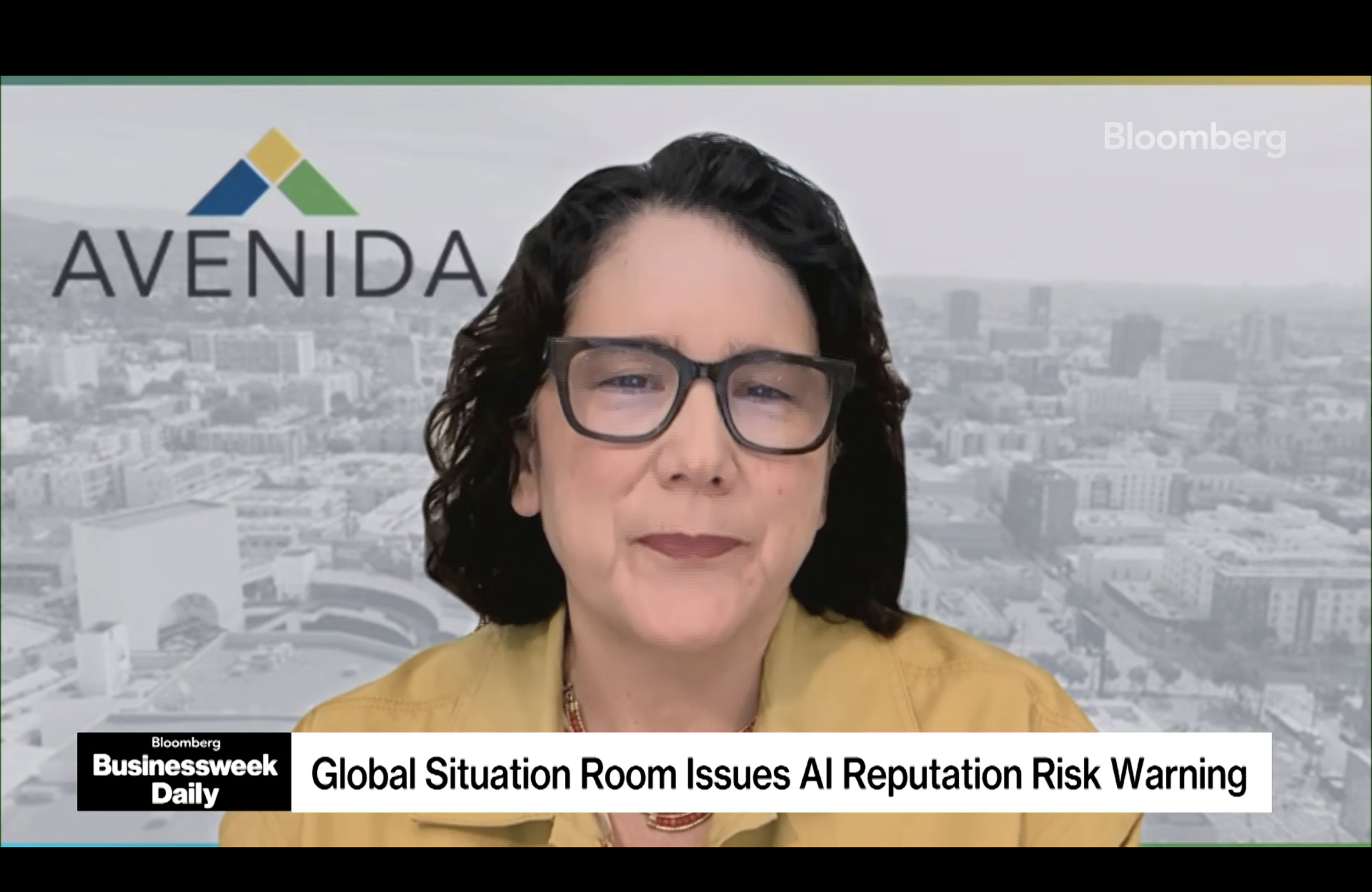 Bloomberg - Global Situation Room Issues AI Reputation Risk Warning