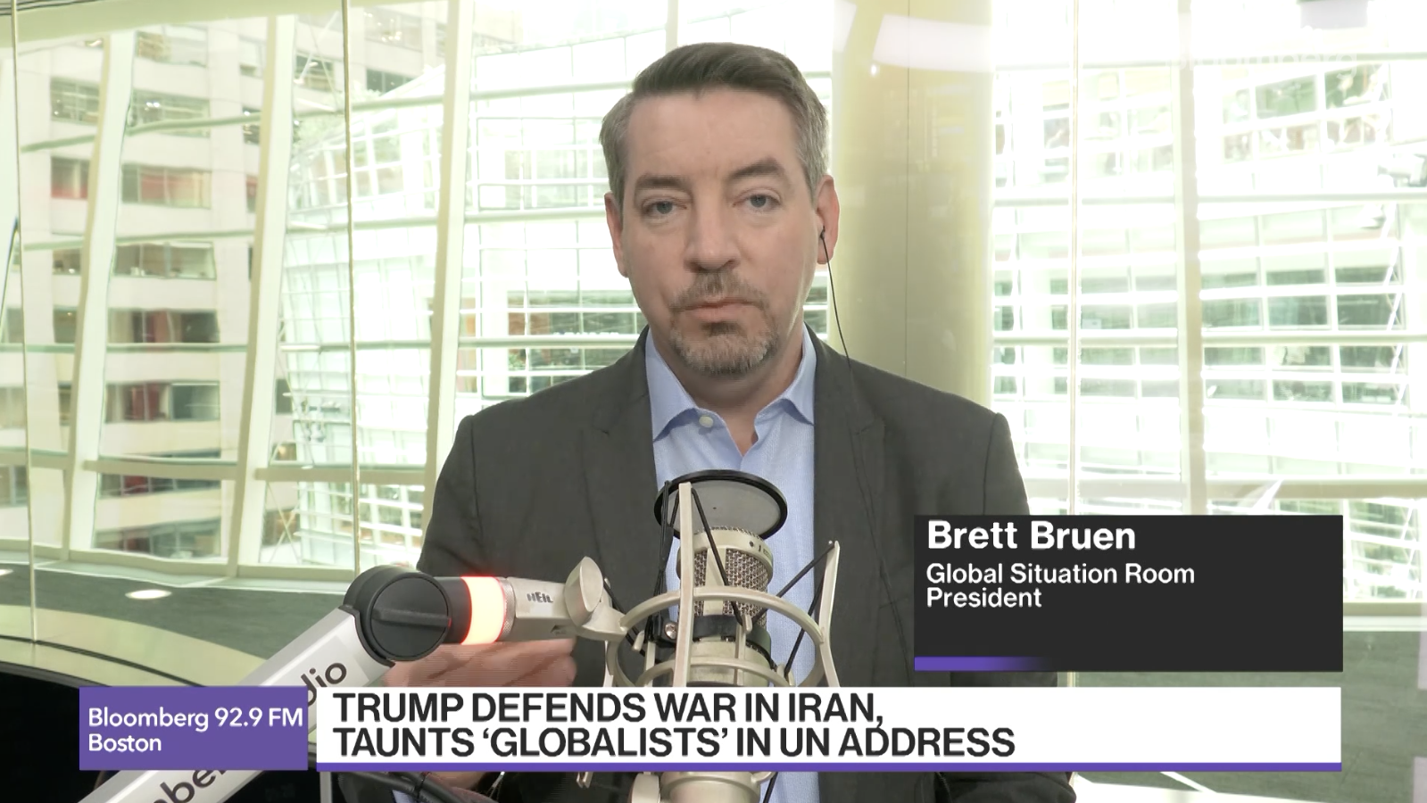 Bloomberg - Trump 'Came Off Looking Desperate' in UN Speech, Says Brett Bruen 
