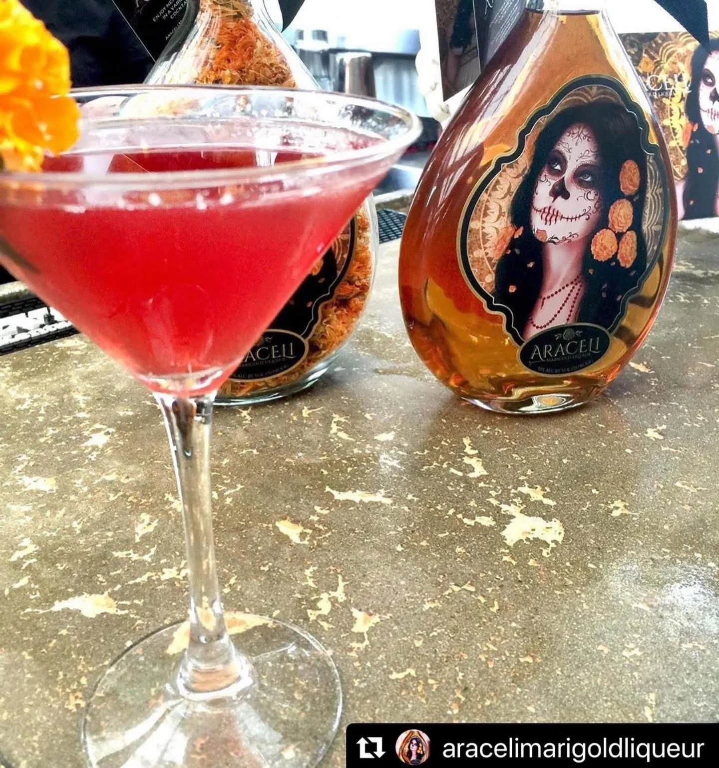 Here&rsquo;s to National Margarita Day! Enjoy a Margarita (or two, or three)!!! Make them #marigoldmargaritas with Araceli! #NationalMargaritaDay Salud! #Araceli