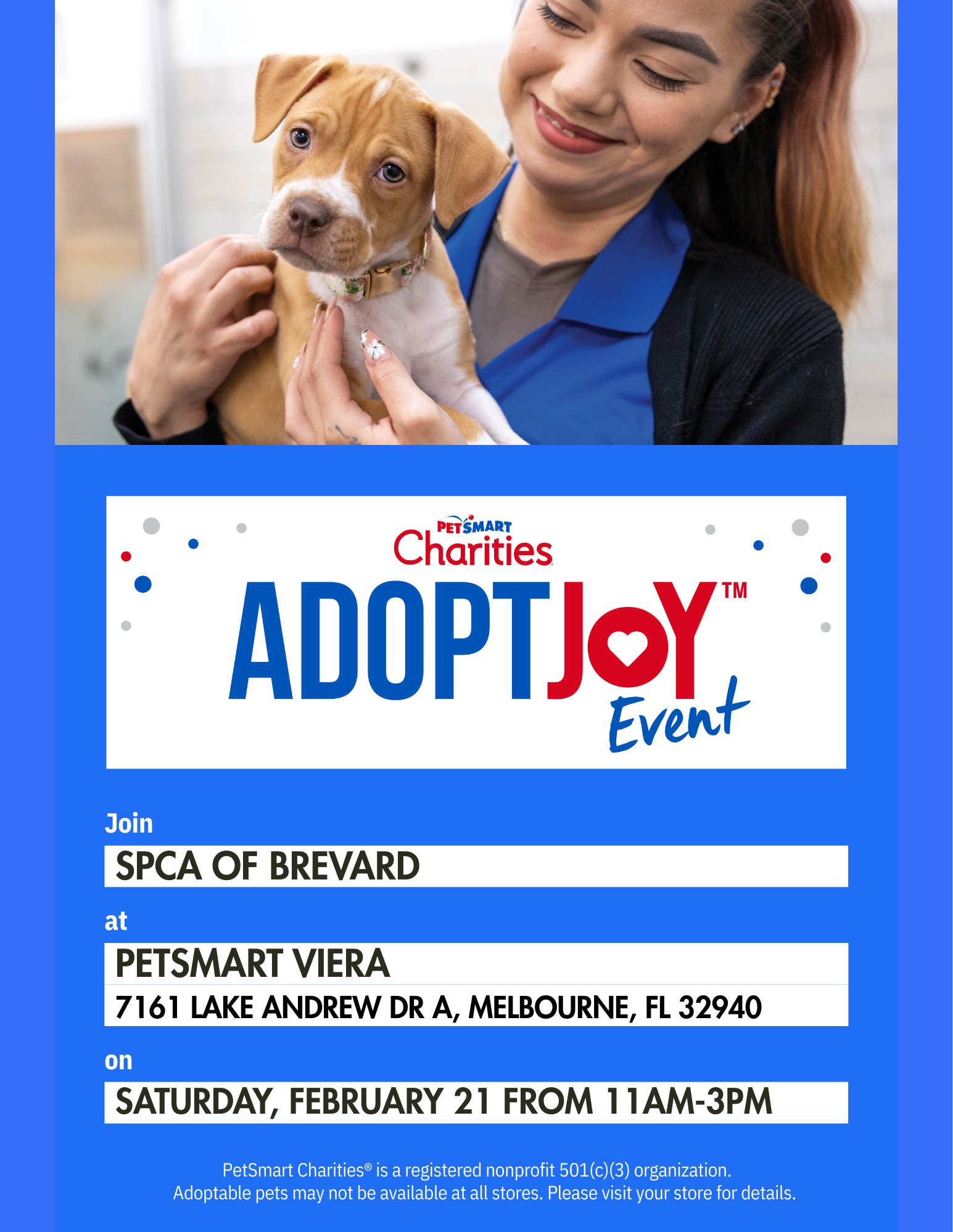 PetSmart Adopt Joy Event
