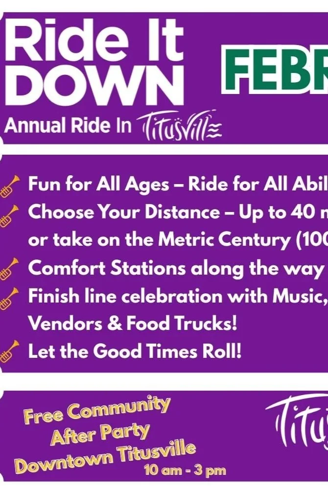 Ride it Down hosted by Titusville Chamber of Commerce
