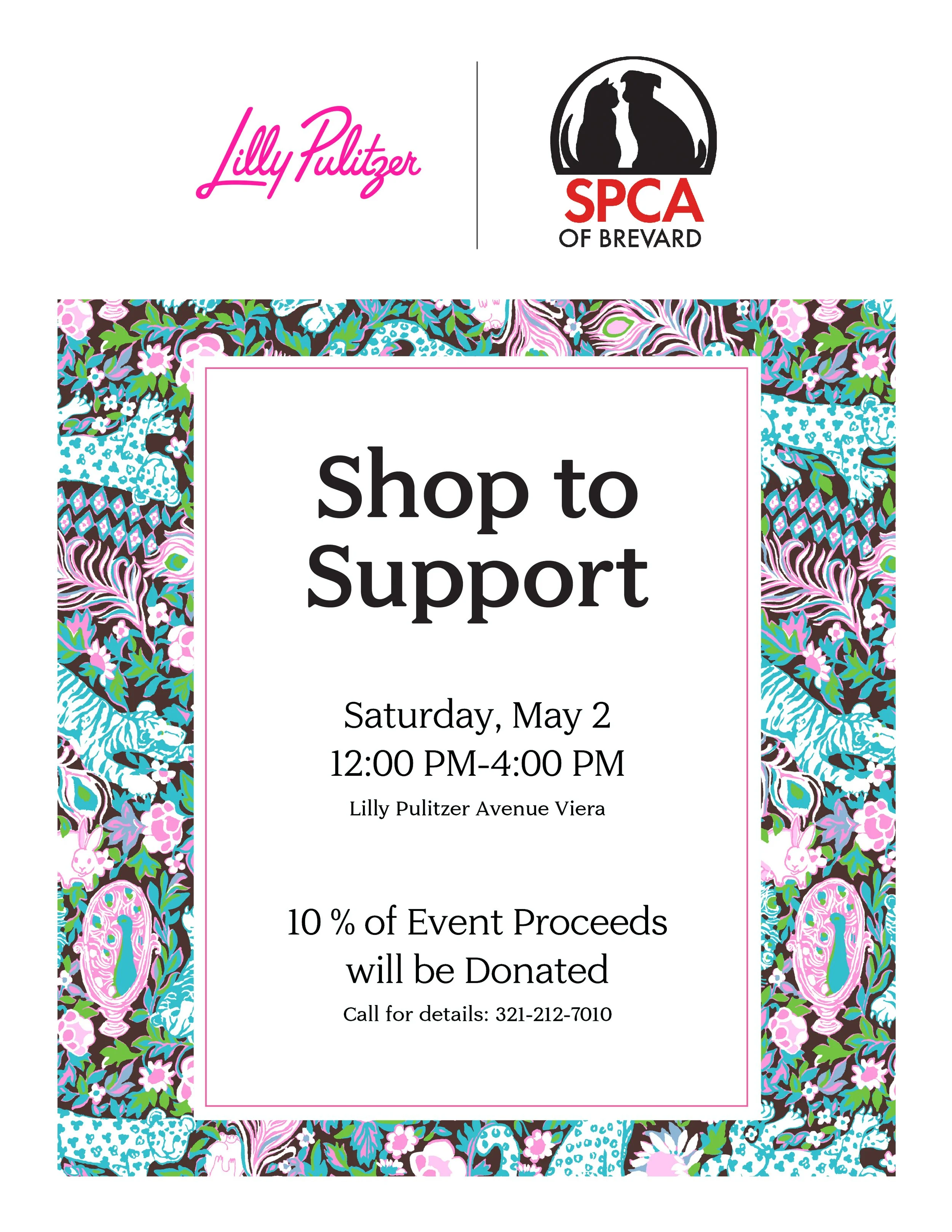 Shop to Support hosted by Lilly Pulitzer