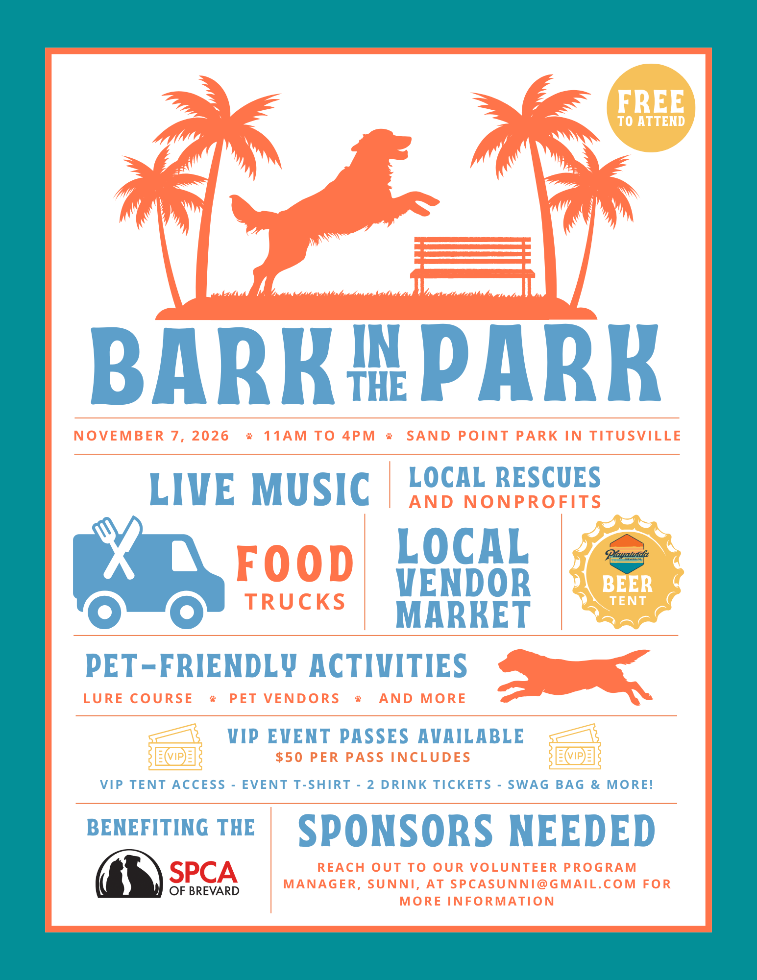 Bark in the Park 2026