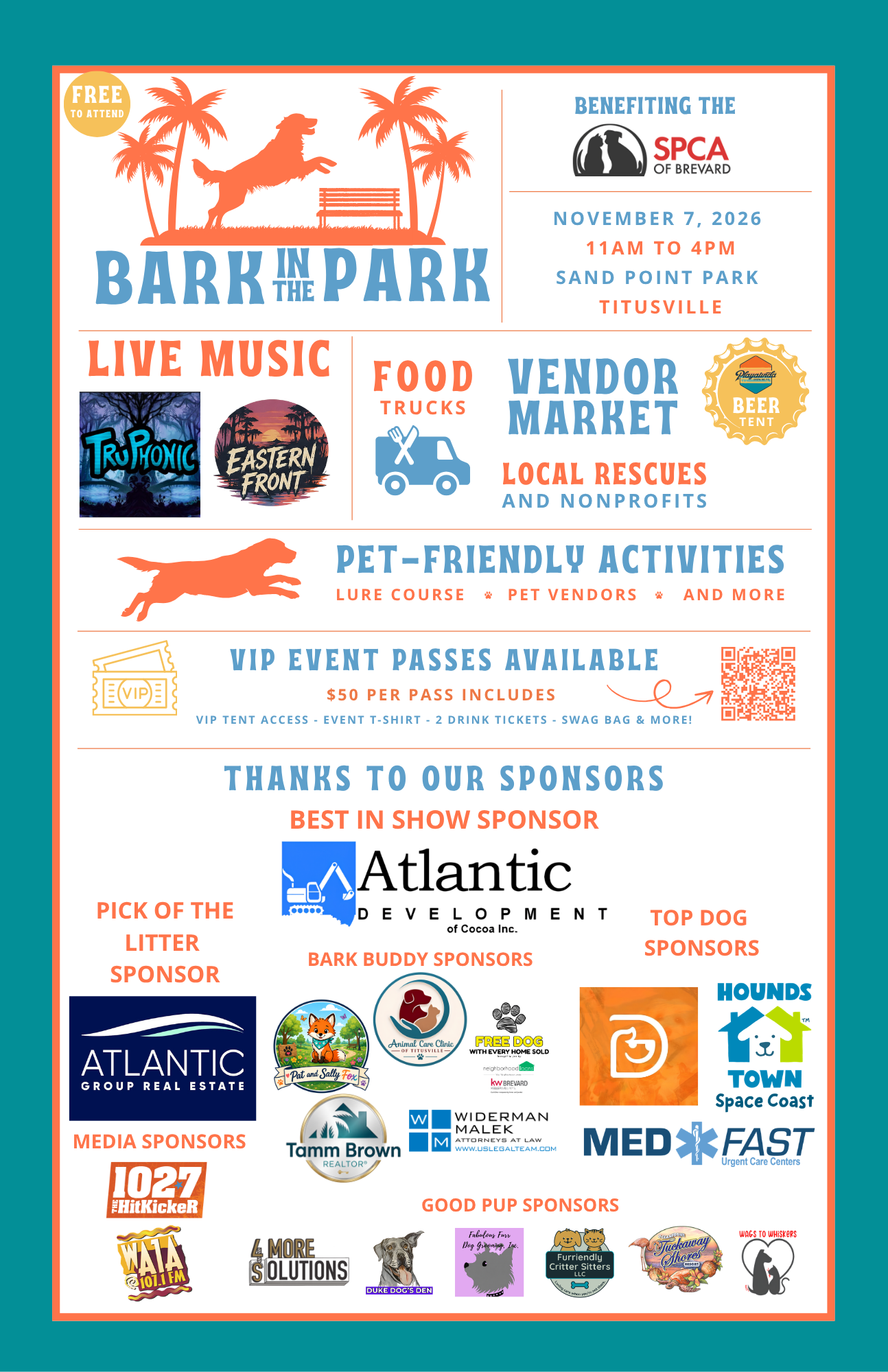 Bark in the Park 2026