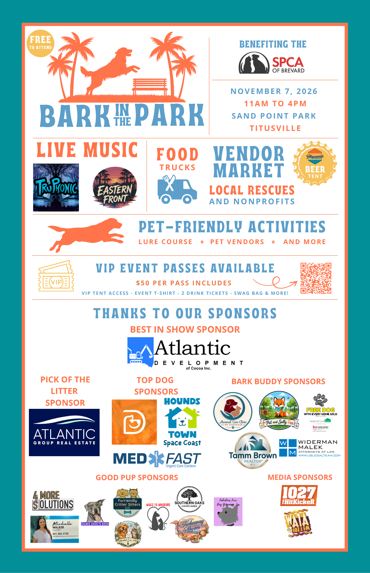 Bark in the Park 2026