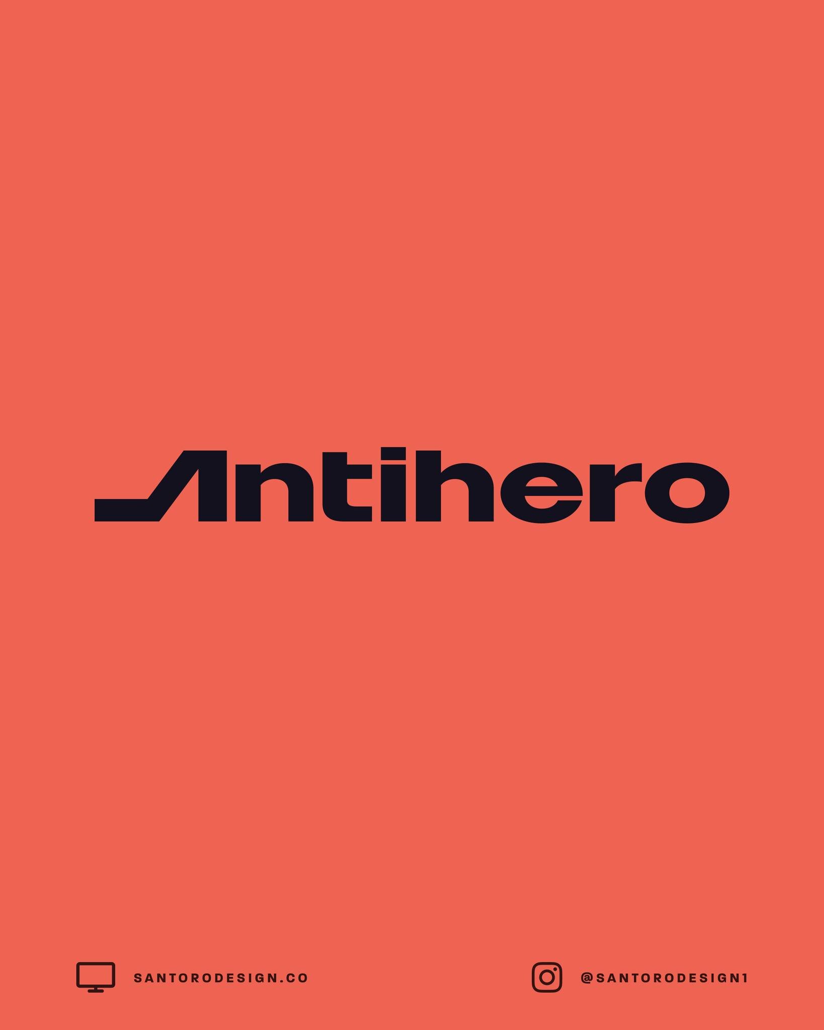 In what's currently taking the cake as the most fun we've had within a branding project to date, we're finally unveiling the new logo system for up and coming creative production studio, Antihero.
.
Antihero is a creative production studio dedicated 