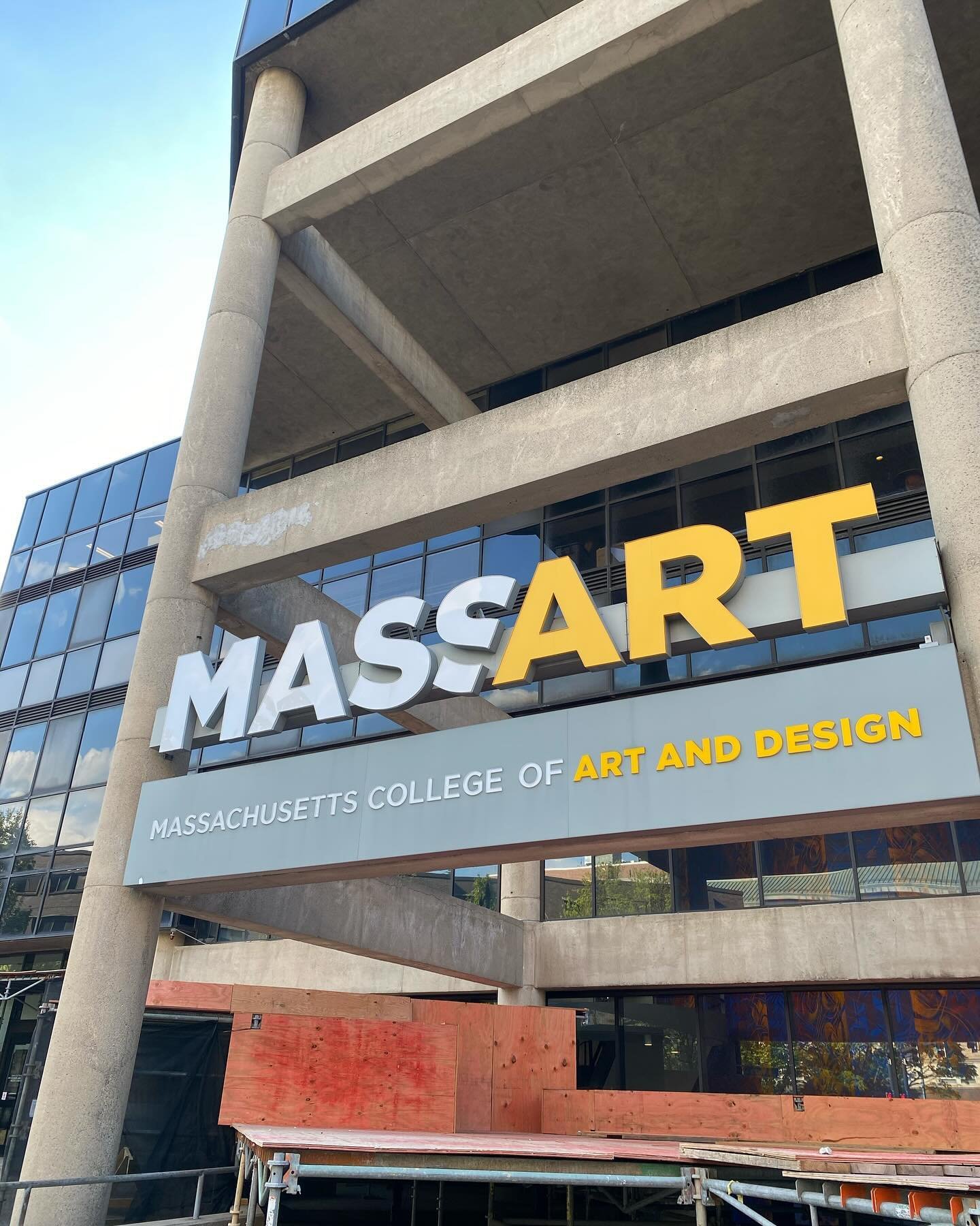 It was an incredible experience and a perfect night to stroll on back to @massartboston for the @cd.massart Portfolio Night for the Class of 2024. The work that came from these students&mdash;projects displaying skill-sets stretched across four years