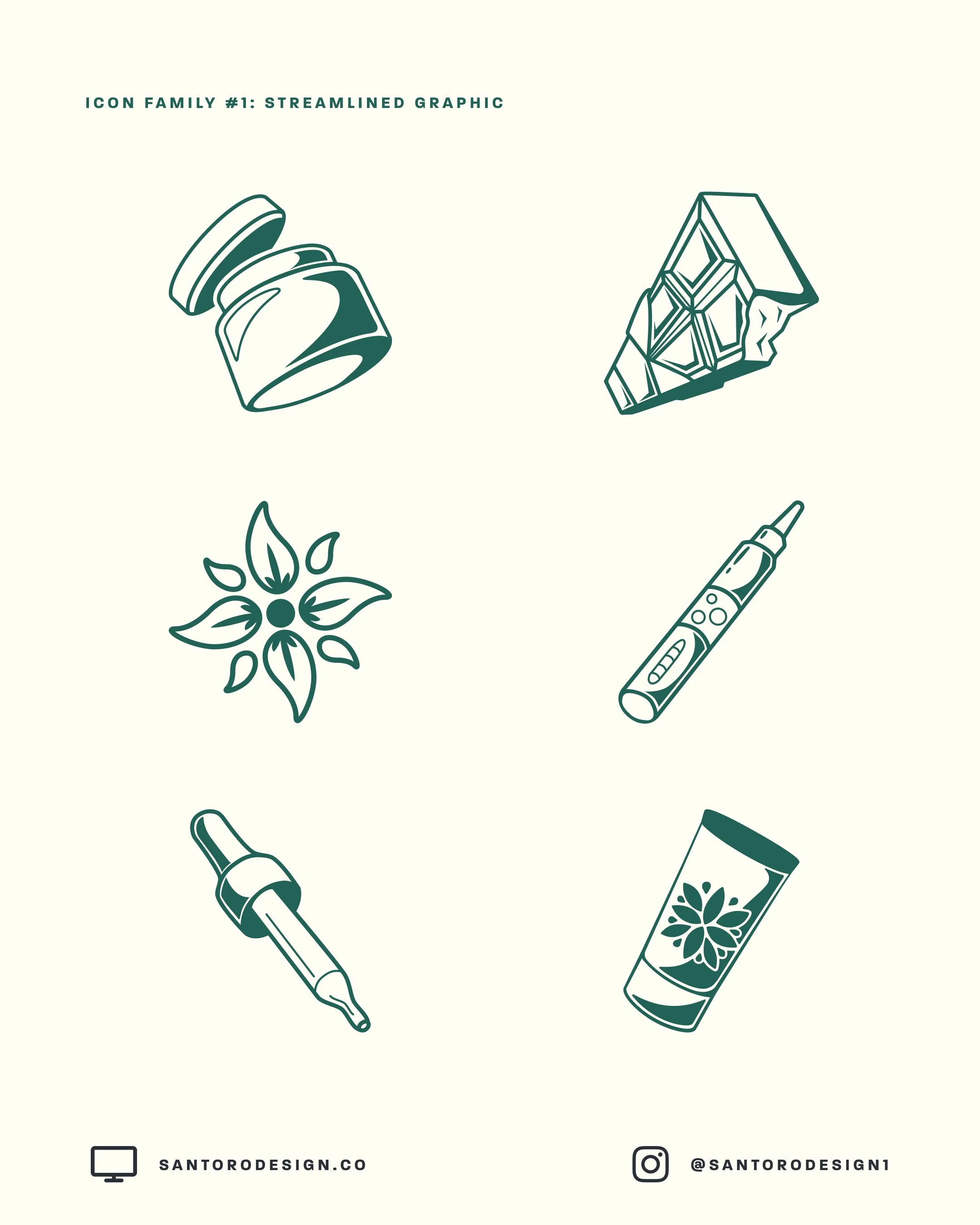 Nothing like a suite of icons to keep things fresh and interesting. The same can be said for the icons we've been designing for the @gardenremedies folks! We're still in progress with some fine-tuning, but we've been enjoying the process a lot. 
.
To