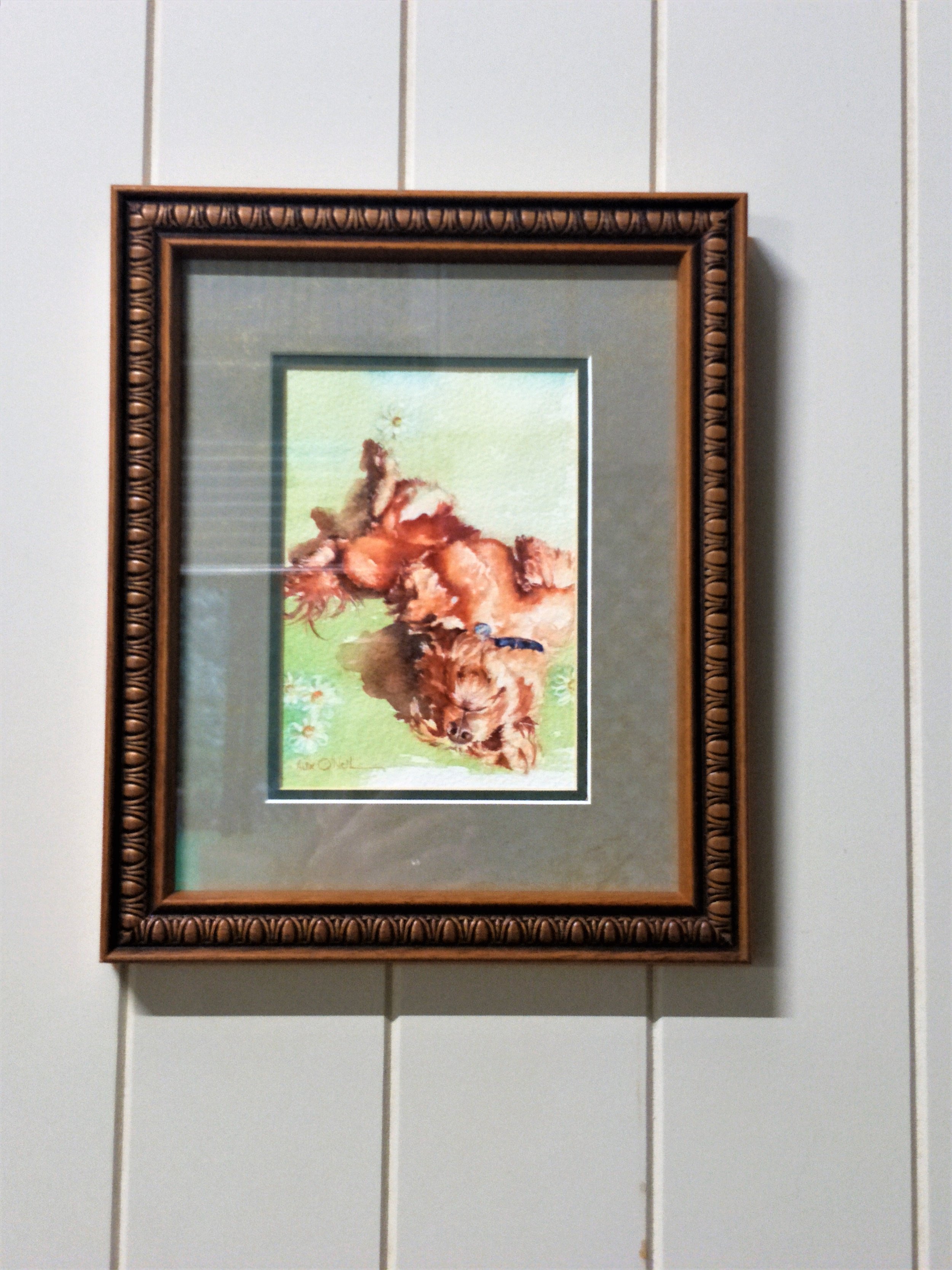 Winnie daisy frame on wall.jpg