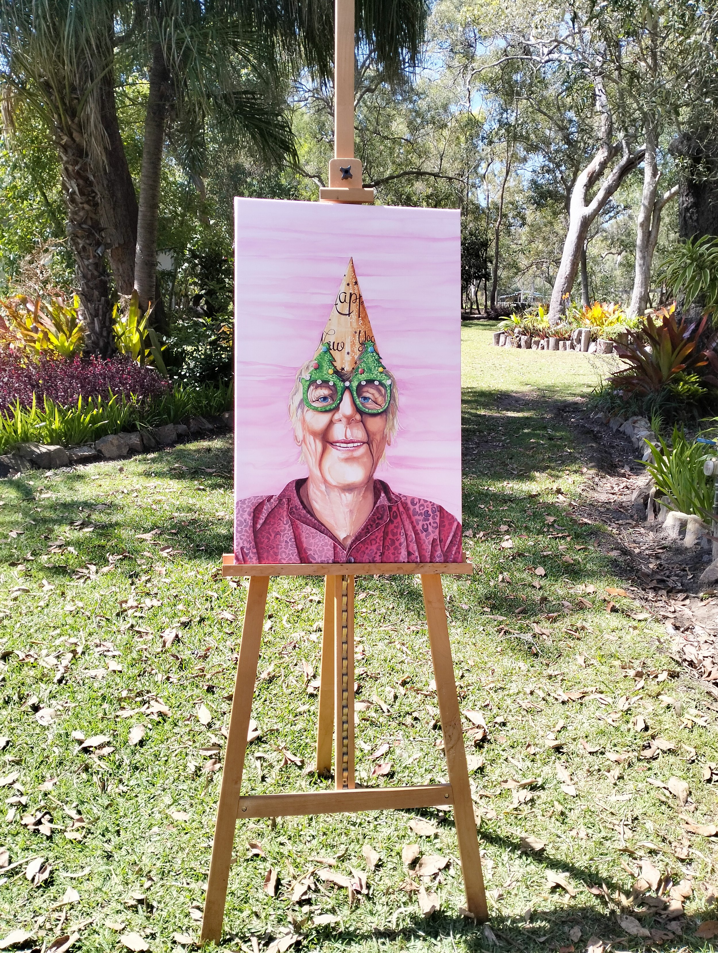 Doreen and the Christmas Dragon on Easel.jpg