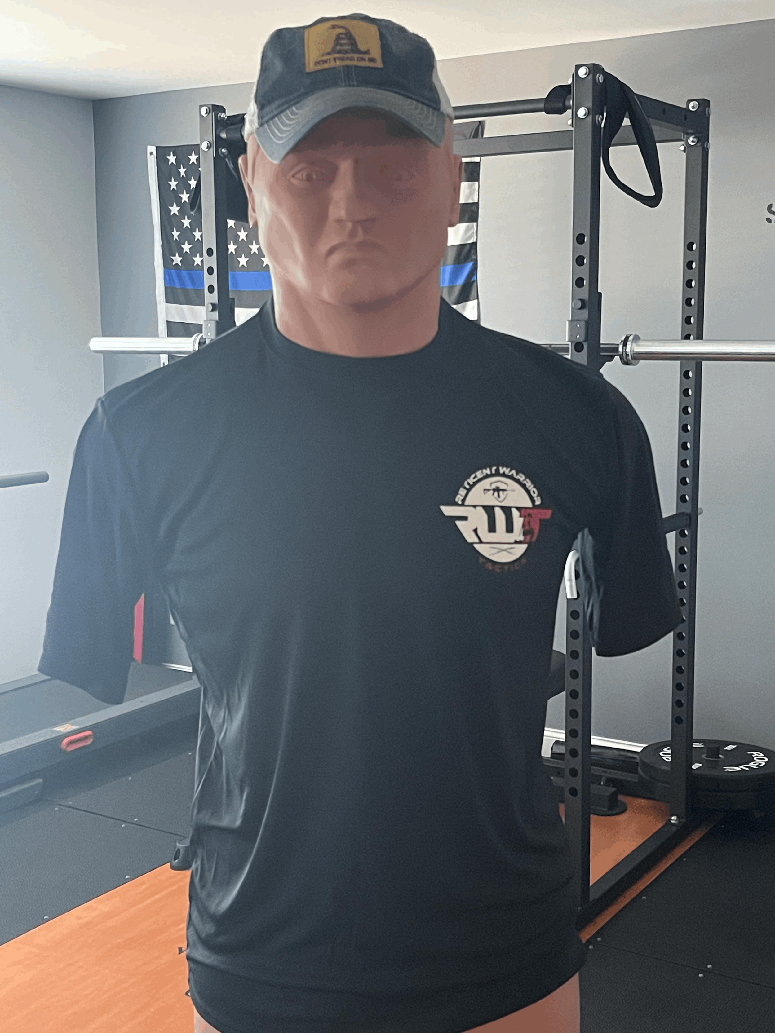 Reticent Warrior Tactics Performance T shirt front
