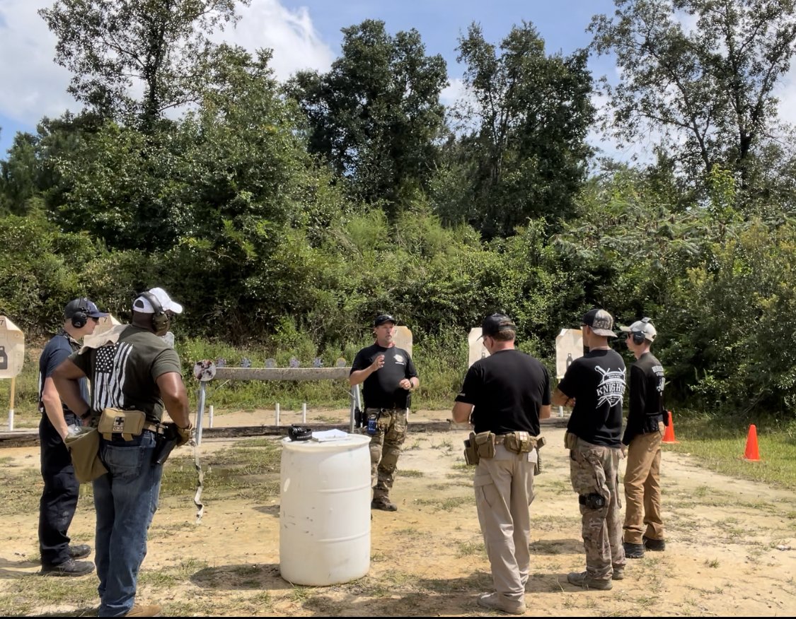 Vann teaching on range