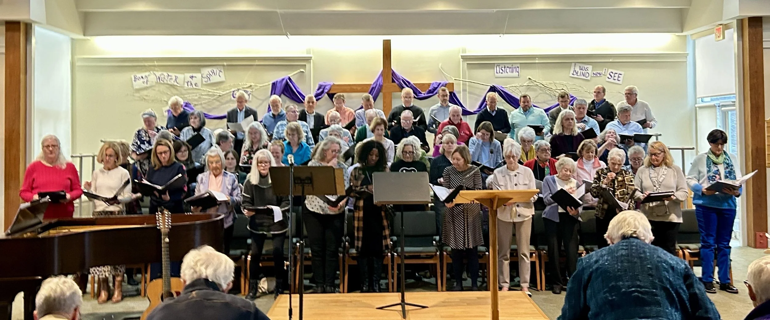 Prayer, pictures, and video from Solidarity Through Song