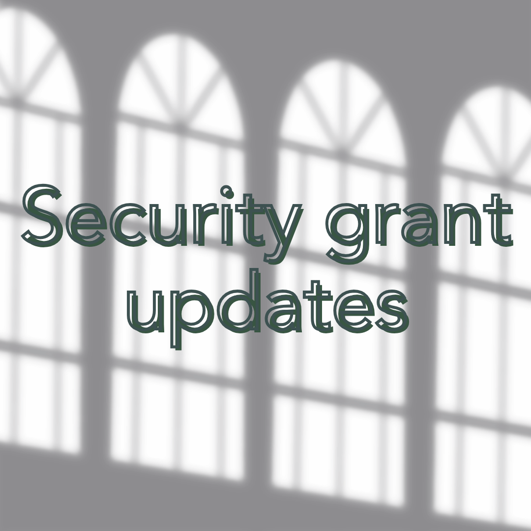 Security grant updates 