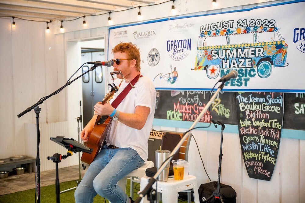 Had such a lovely time at Summer Haze Music Fest. Special thanks to @southernsoundmusicalliance &amp; @preschoolandprosecco for having me out ❤️
&mdash;&mdash;&mdash;&mdash;&mdash;&mdash;&mdash;&mdash;&mdash;
Photo : @lynncrowphotography