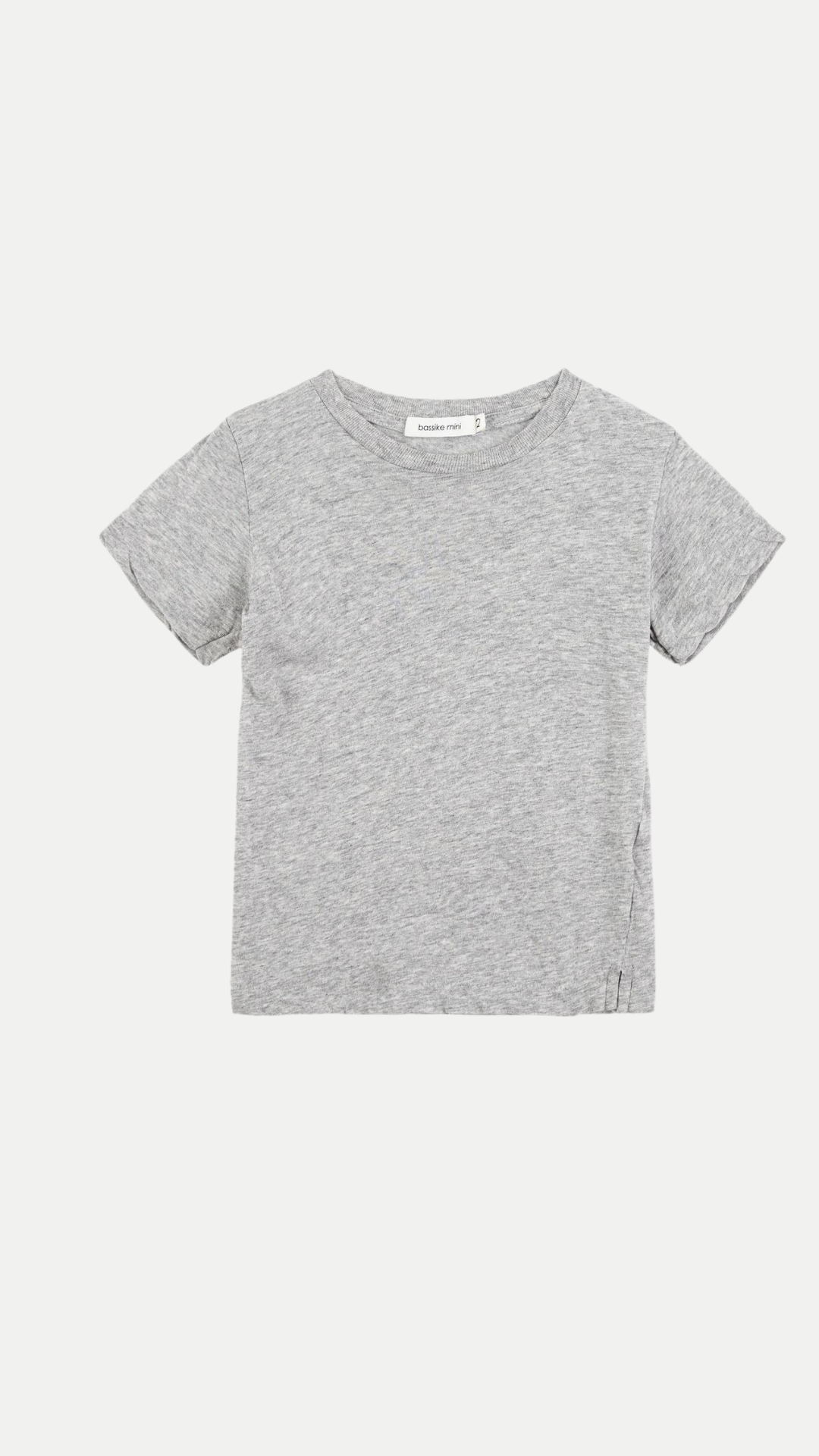 Bassike Grey Vintage T-Shirt