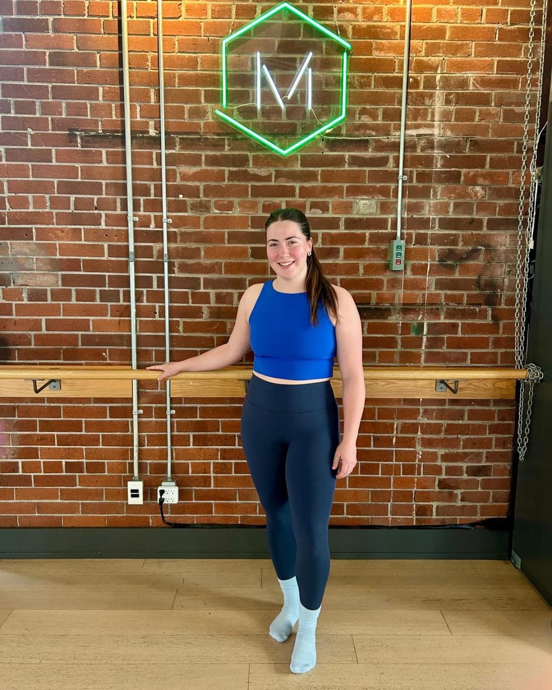 🥳 Achievement unlocked! Congratulations Emma! 🎈

Emma recently celebrated her 100th class with us! This strong, silent type can usually be found on the left side of the room, always with a smile on her face. Thank you for 𝗺𝗼𝘃𝗶𝗻𝗴 with us Emma!