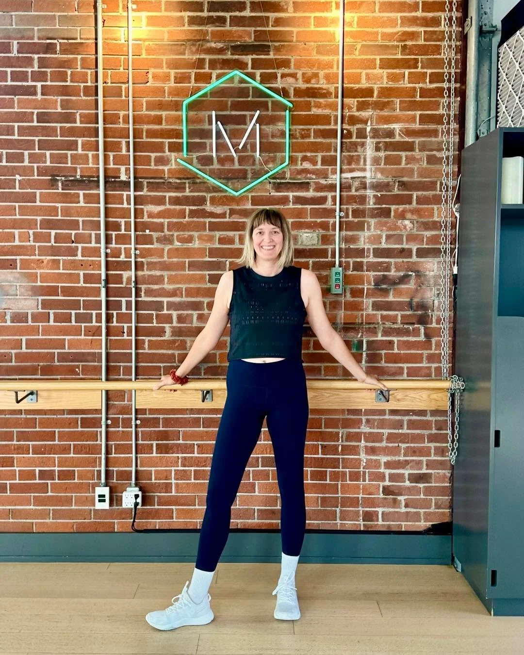 🥳 Achievement unlocked! Congratulations Brigitta! 🎈

Brigitta recently celebrated her 100th class with us! This fashionista consistently shows her dedication to showing up and working on her phenomenal form. Thank you for 𝗺𝗼𝘃𝗶𝗻𝗴 with us Brigi
